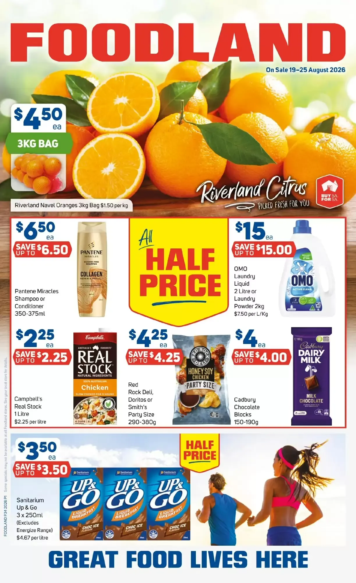 Foodland - Catalogue valid from 19 August to 25 August 2026 - page 1