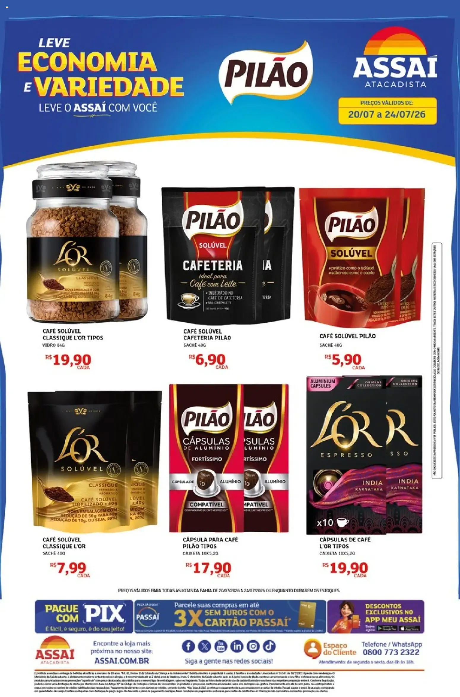 Assaí Atacadista ofertas - BA de 20/07/2026 | Promoções Online