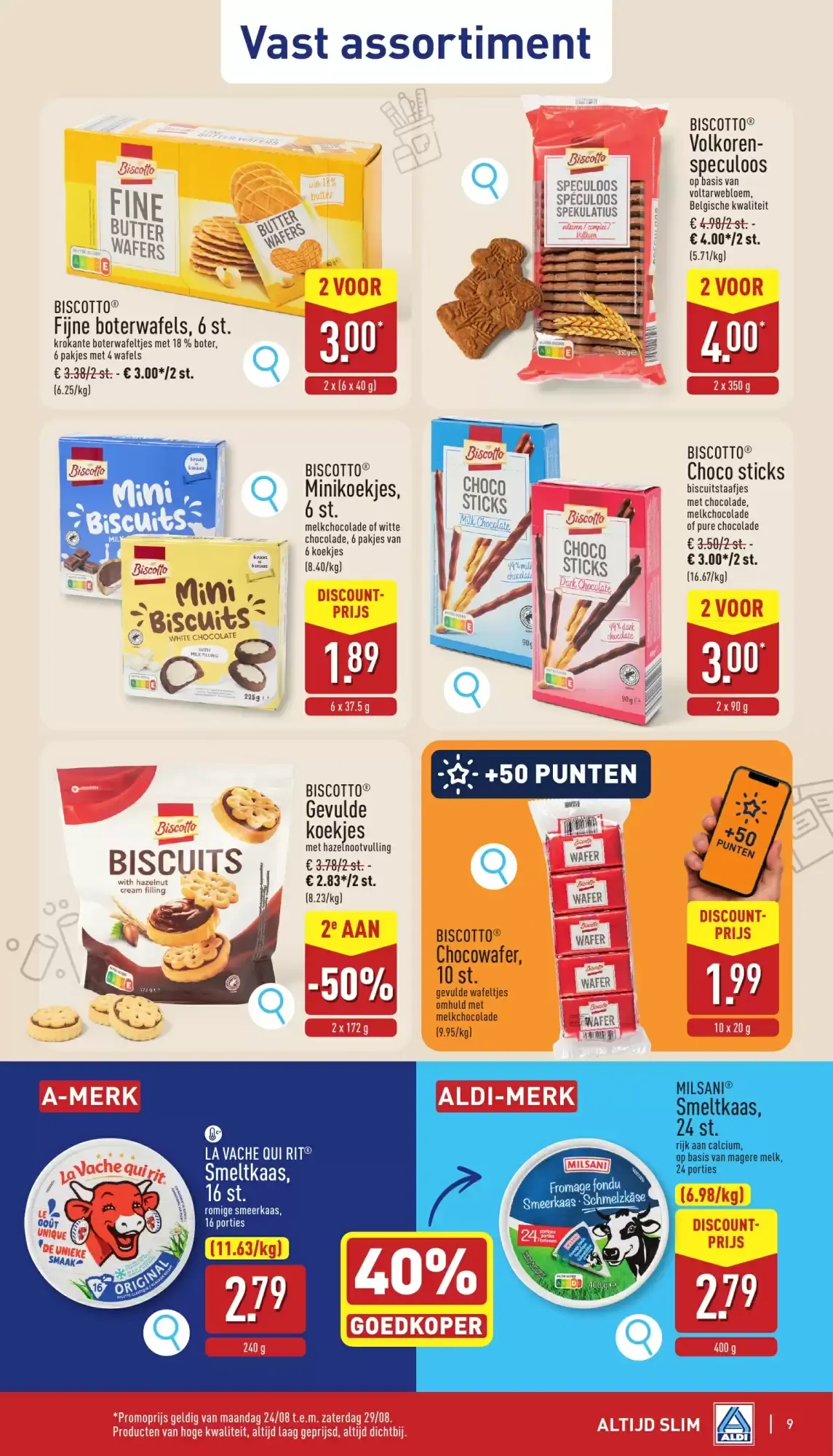 ALDI Folder van ma 24/08 t.e.m. zat 29/08 van 24 augustus tot 29 augustus 2026 - folder pagina 9