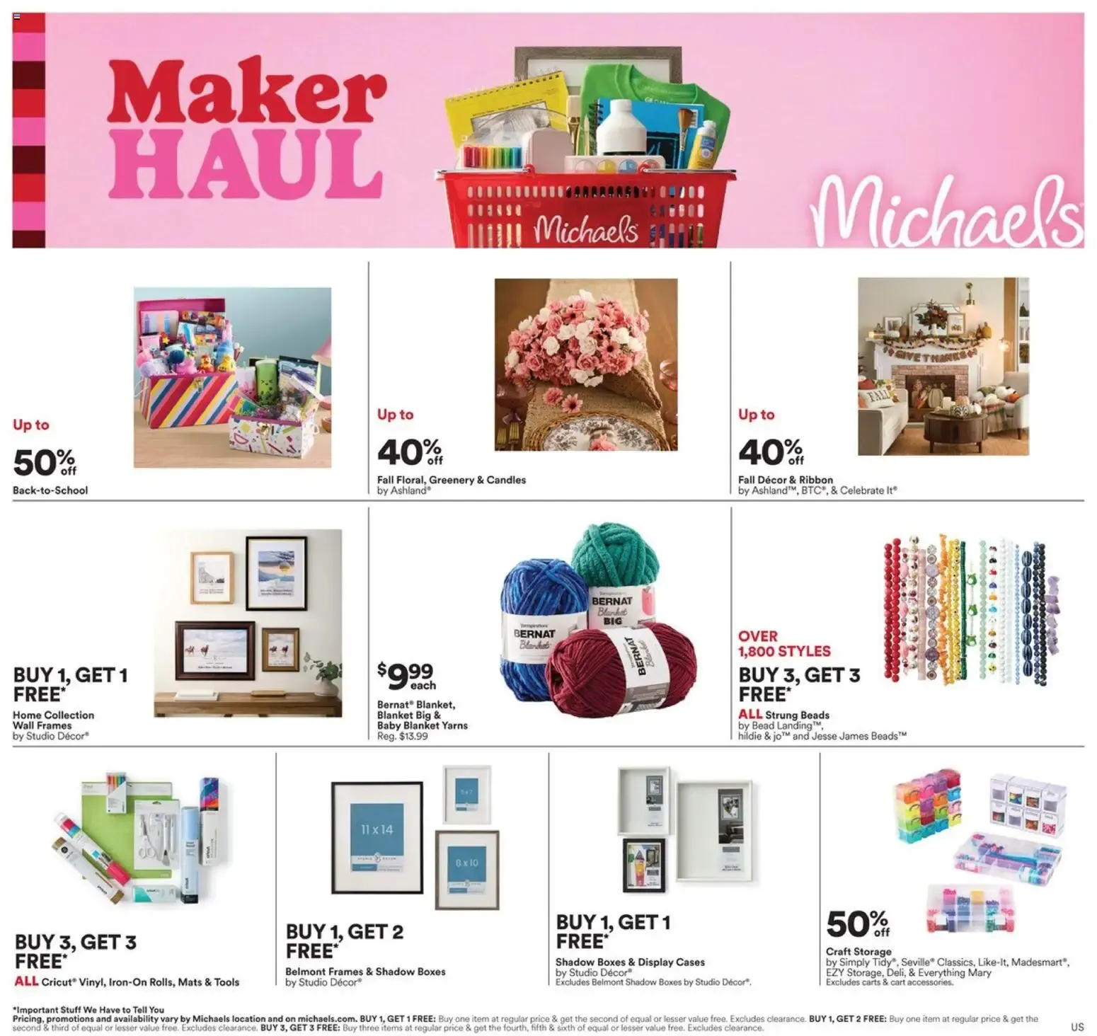 Maker HAUL from August 9 to August 15 2026 - flyer page 2