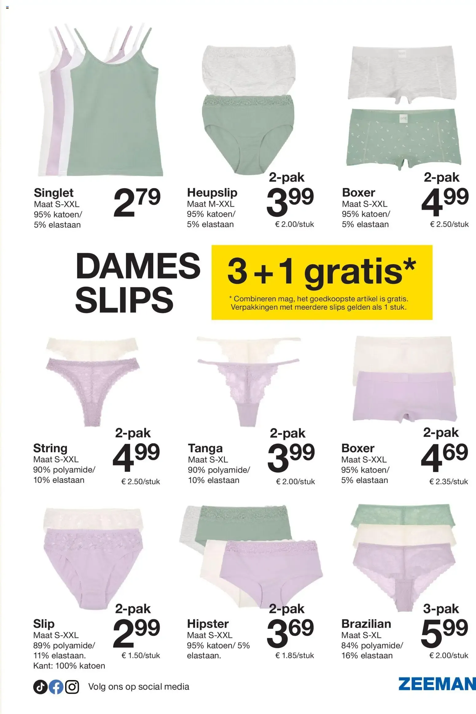 Zeeman: Iedereen goed ondergoed. van 13 juni tot 26 juni 2026 - Folder pagina 5