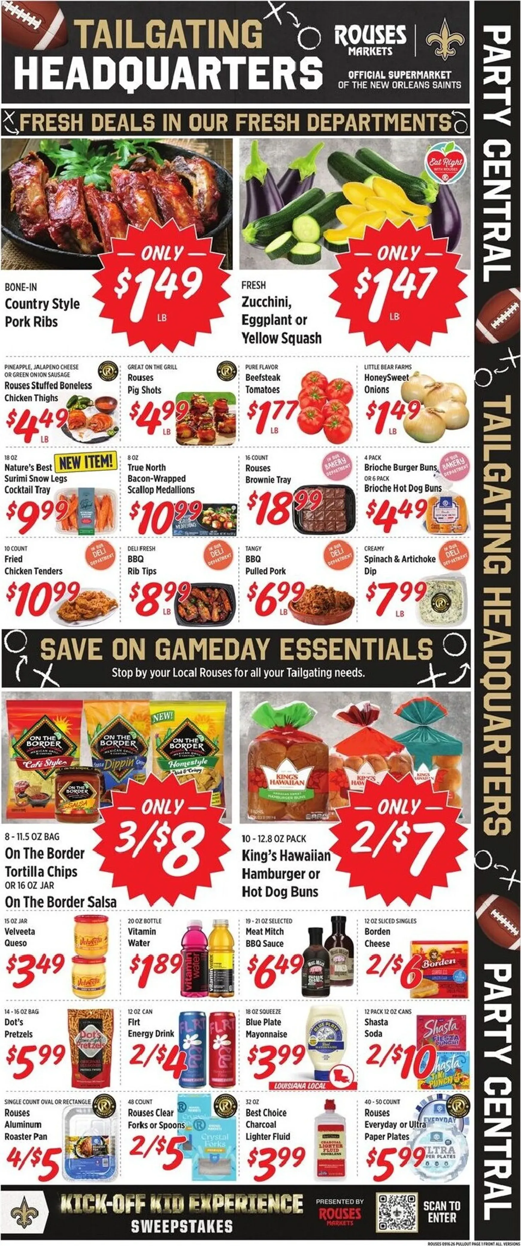 Weekly ad Current Rouses Markets leaflet valid from Wednesday 09/16/2026 to Wednesday 09/23/2026 from September 16 to September 23 2026 - Page 3