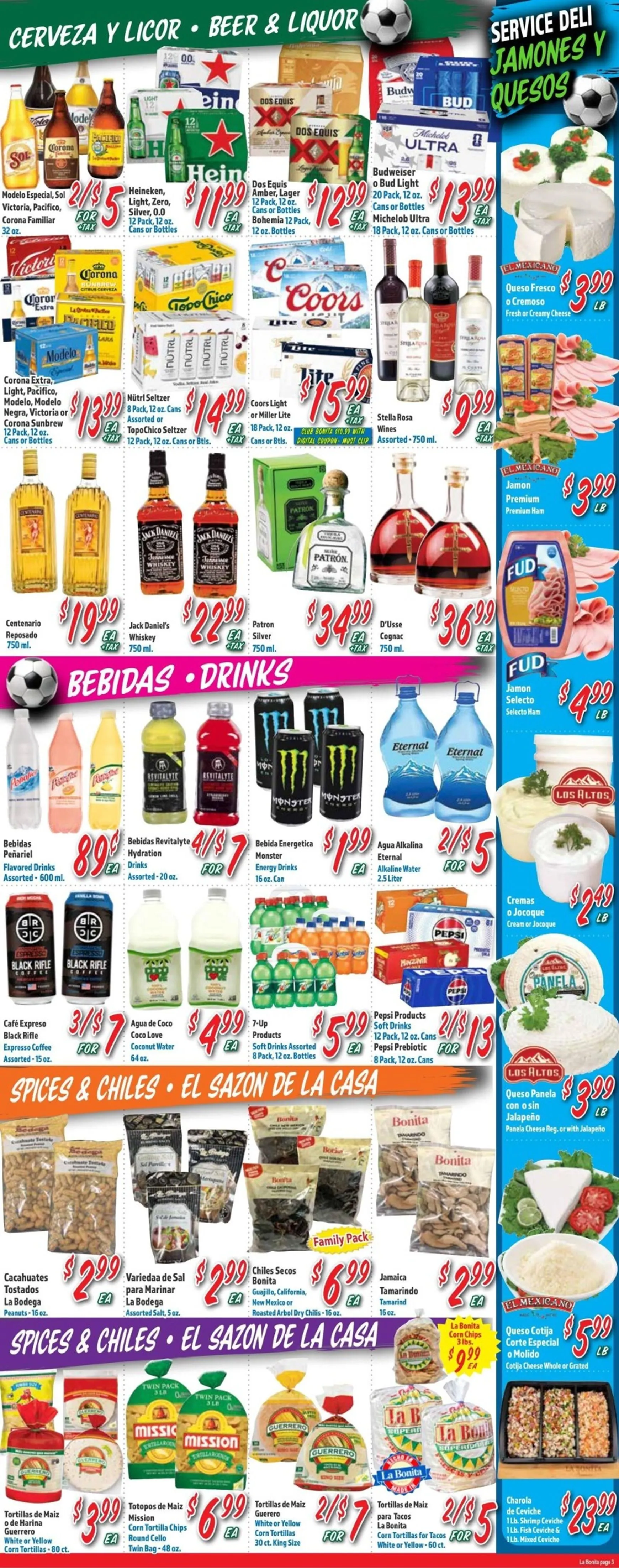 Weekly ad Current La Bonita leaflet valid from Wednesday 06/17/2026 to Tuesday 06/23/2026 from June 17 to June 23 2026 - Page 3