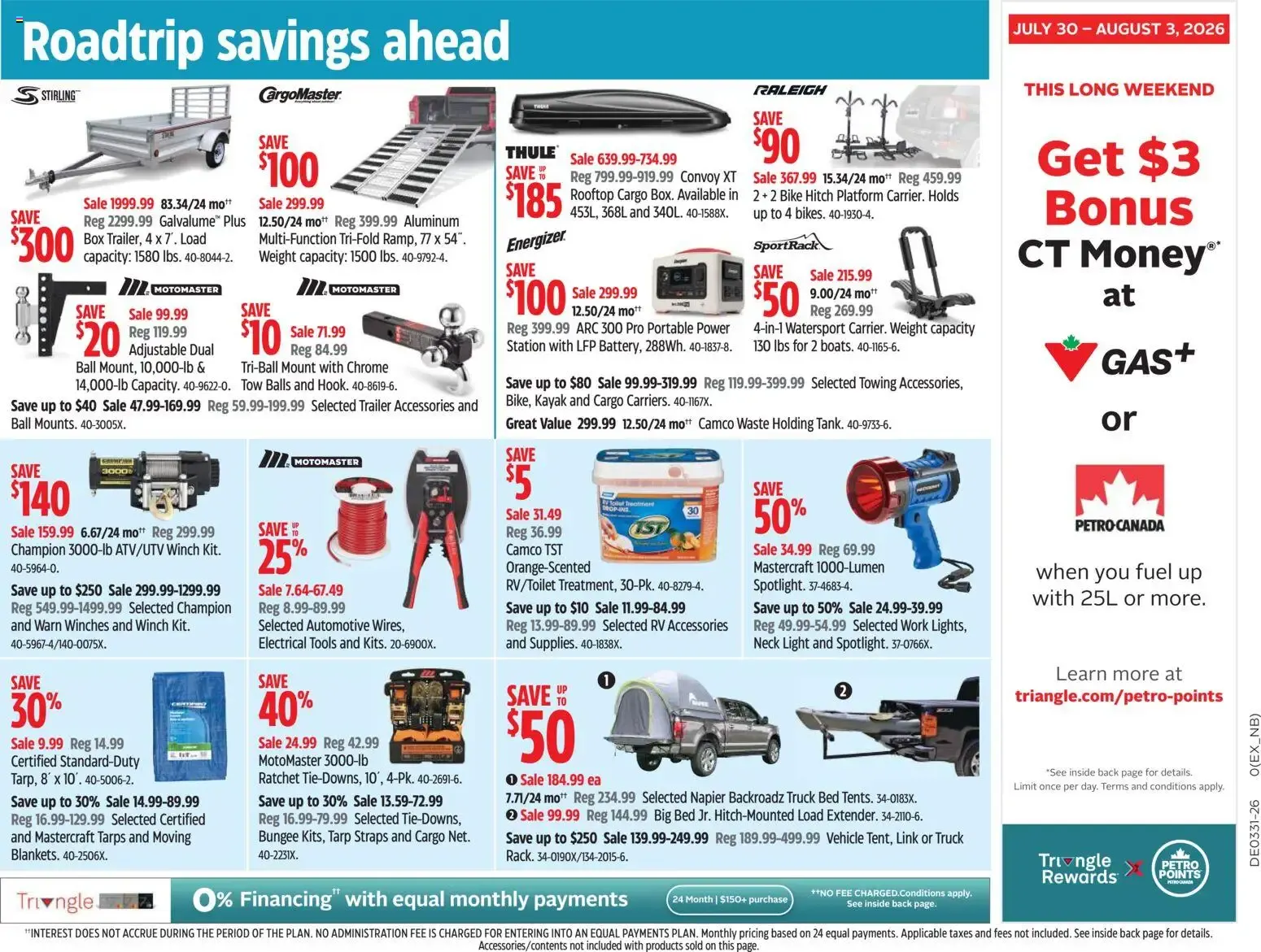 Canadian Tire weekly flyer from Jul 30, 2026 > weekly specials & deals from July 30 to August 5 2026 - flyer page 20