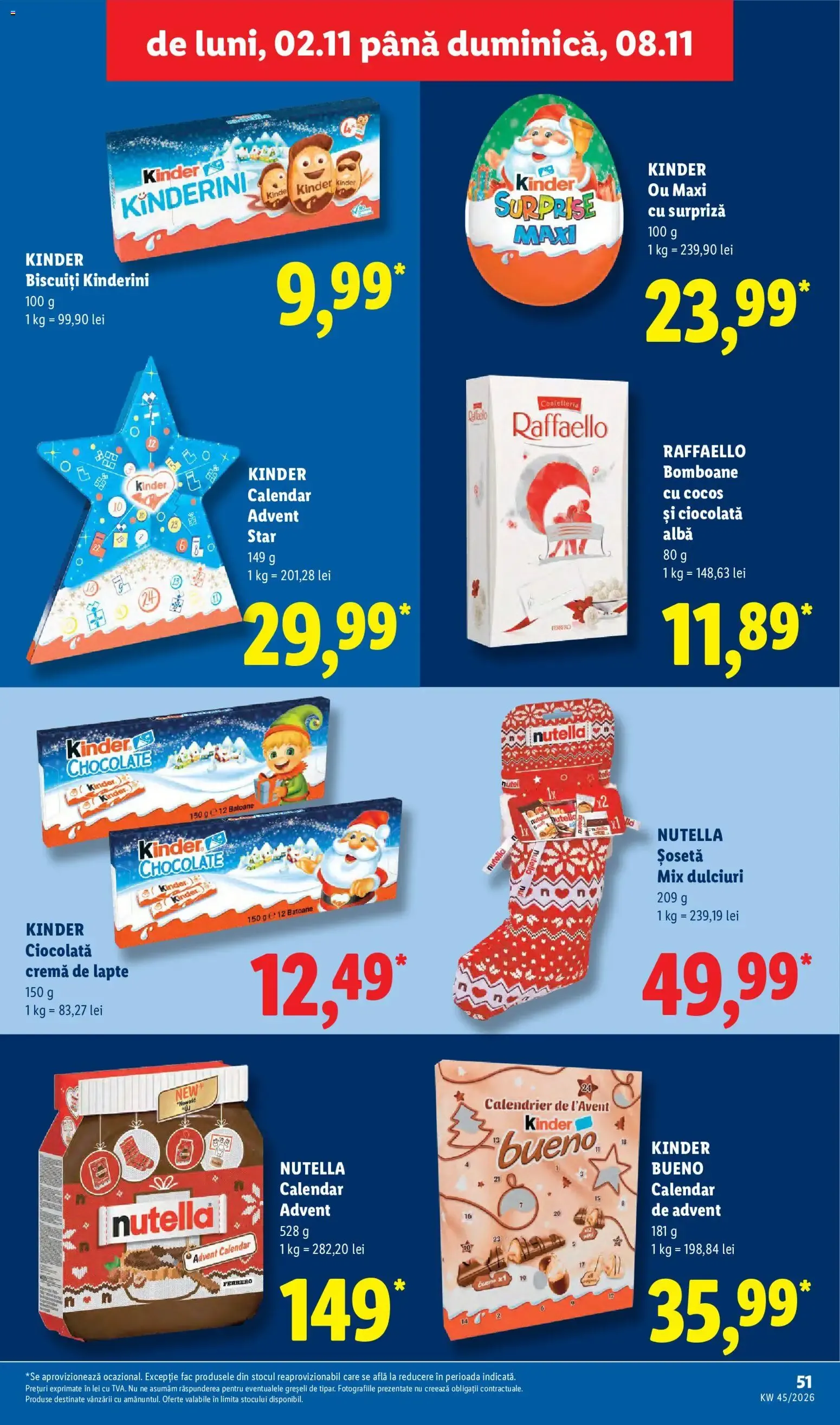 Catalog Catalog Lidl BLACK FRIDAY (02.11.2026) de la 2 noiembrie până la 8 noiembrie 2026 - Revista Pagina 51