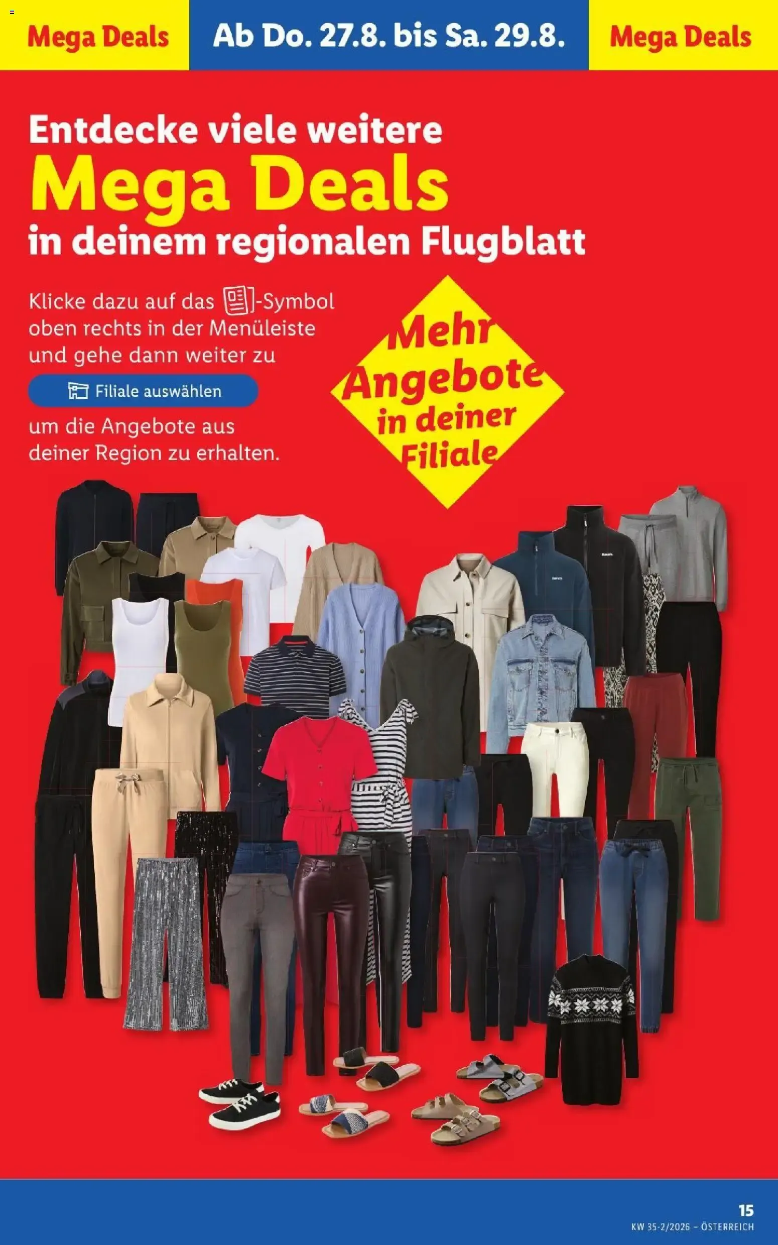 Lidl - Flugblatt ab 27.08.2026 - Angebote ab donnerstag von 27. August bis 29. August 2026 - Flugblätt seite  19