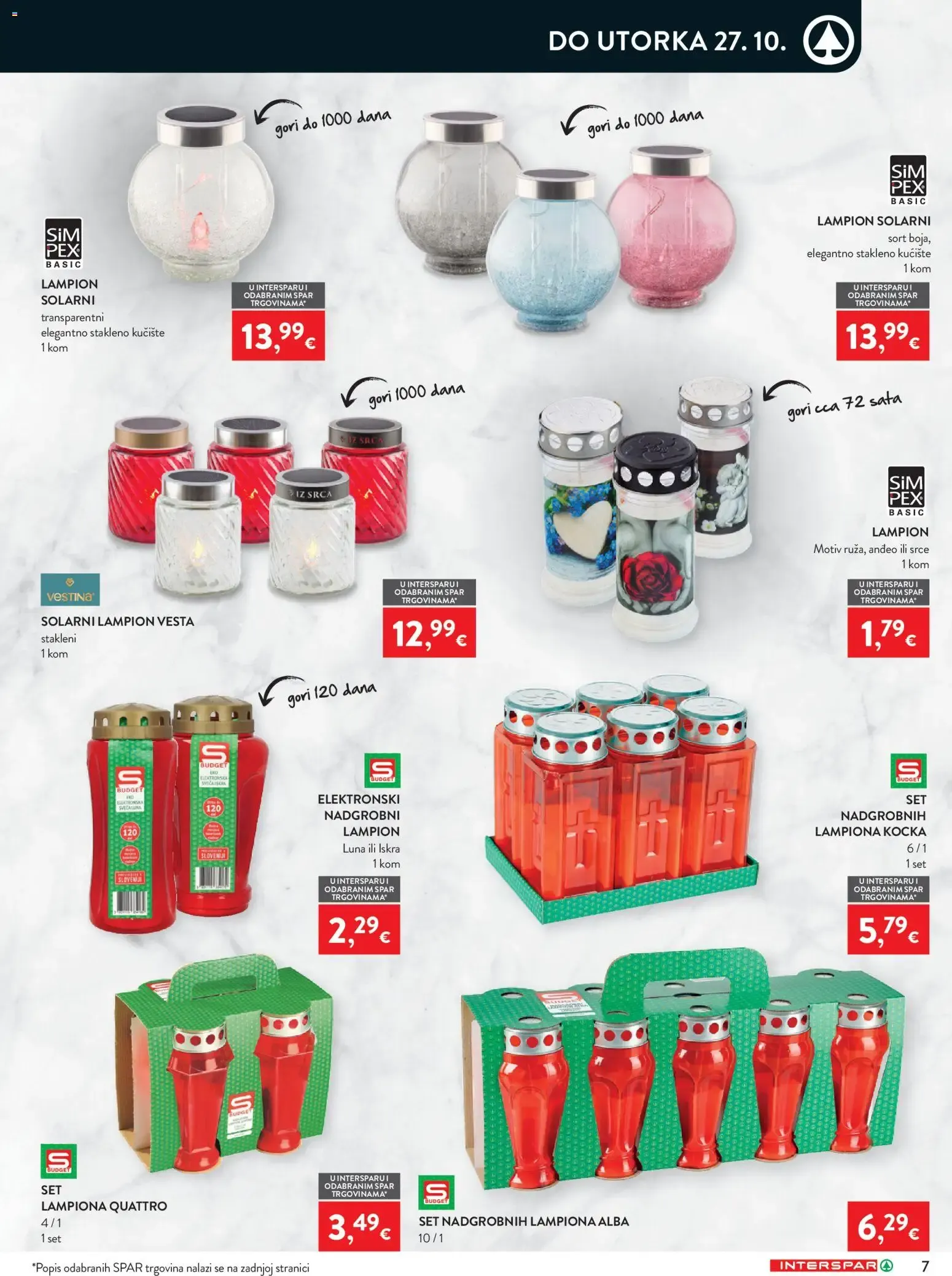 Katalog Interspar Katalog novi od 14.10.2026 na listanje > letak digitalni od 14. listopada do 27. listopada 2026. - Pregled Stranica 7