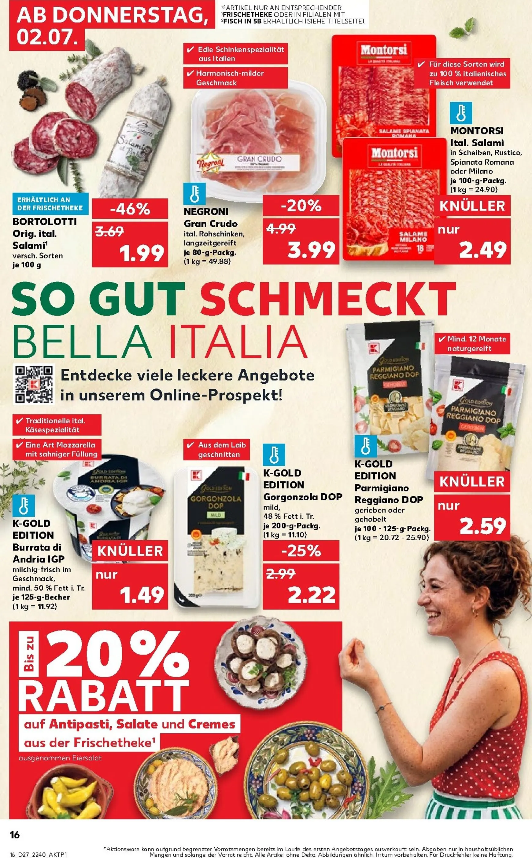 Kaufland Prospekt nächste Woche – von Donnerstag 02.07.2026 bis Mittwoch 08.07.2026 von 2. Juli bis 8. Juli 2026 - Prospekt seite 17
