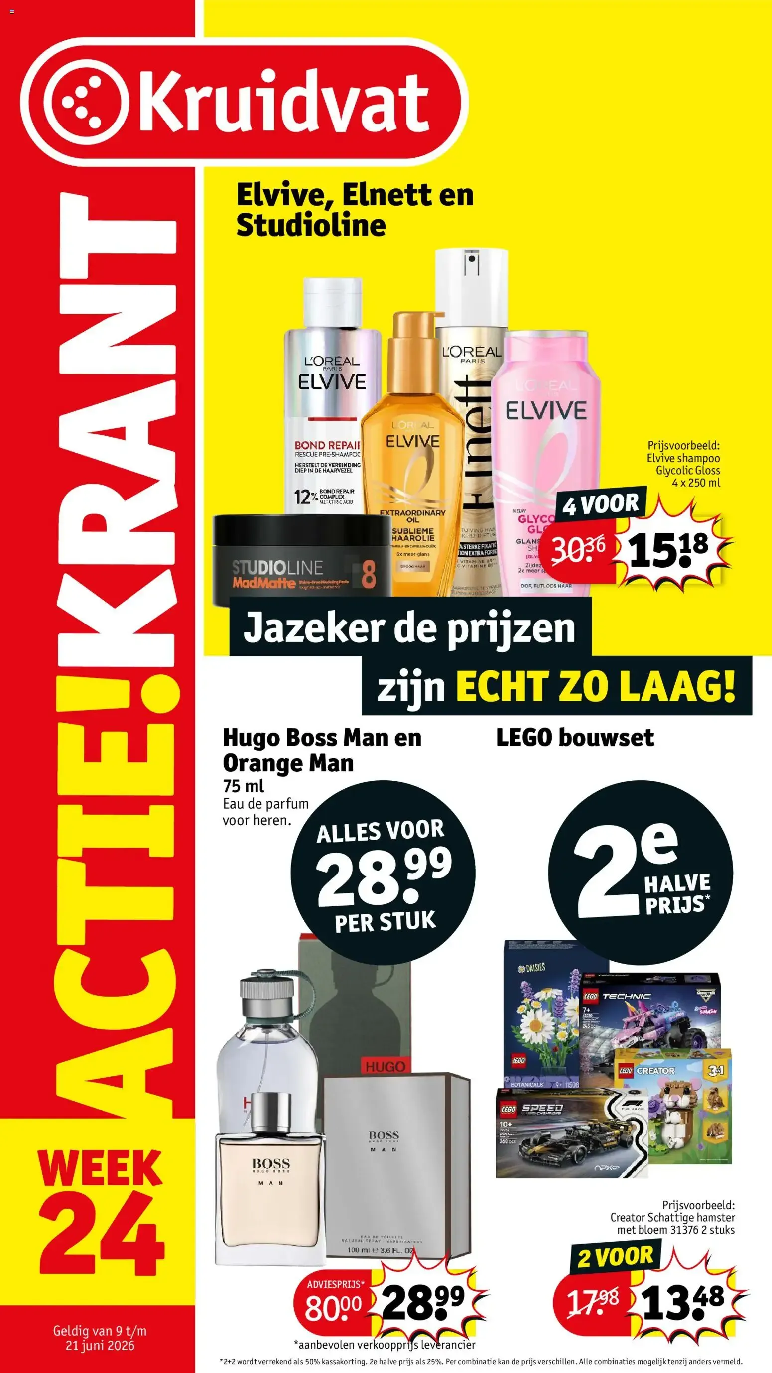 Kruidvat folder vanaf 09-06-2026 - volgende, deze week van 9 juni tot 21 juni 2026 - Folder pagina 1