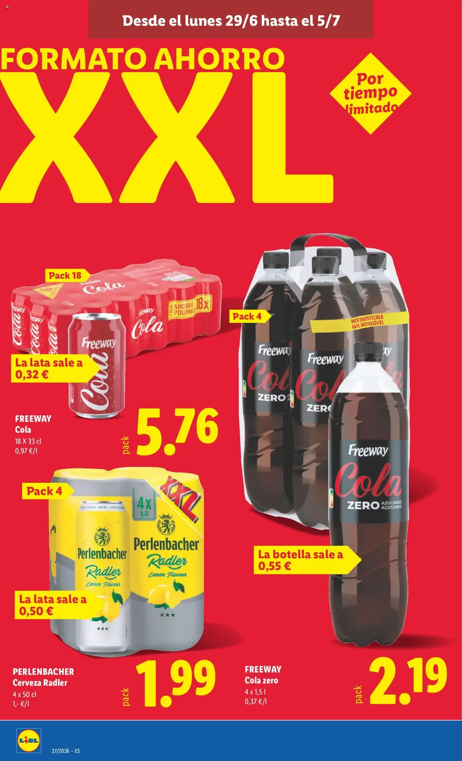 Catálogo de Con Lidl Plus acumula puntos y llévate premios extra 1 de julio al 5 de julio 2026 - Página 18