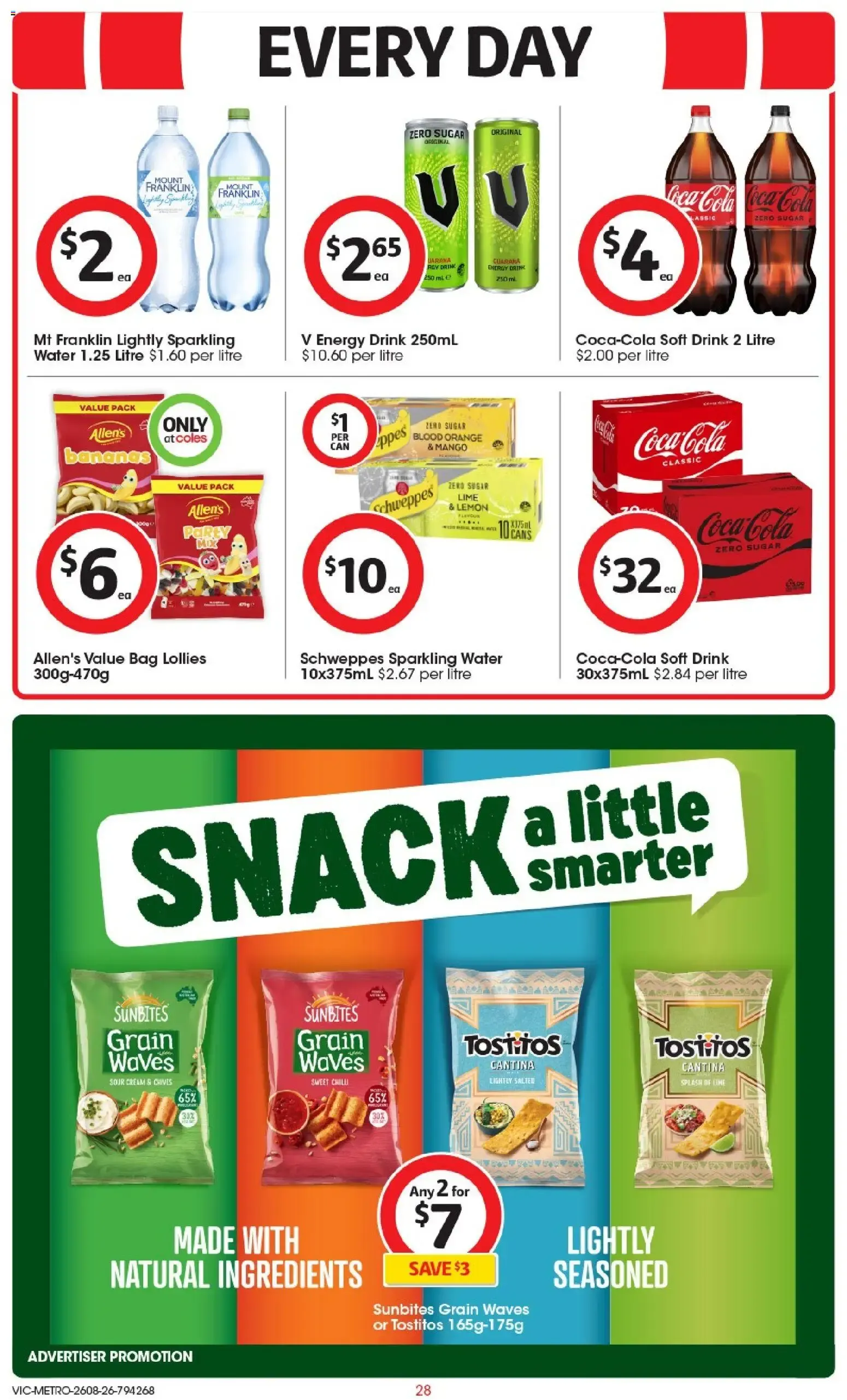 Coles Catalogue Contents - Catalogue valid from 26 August to 1 September 2026 - page 29