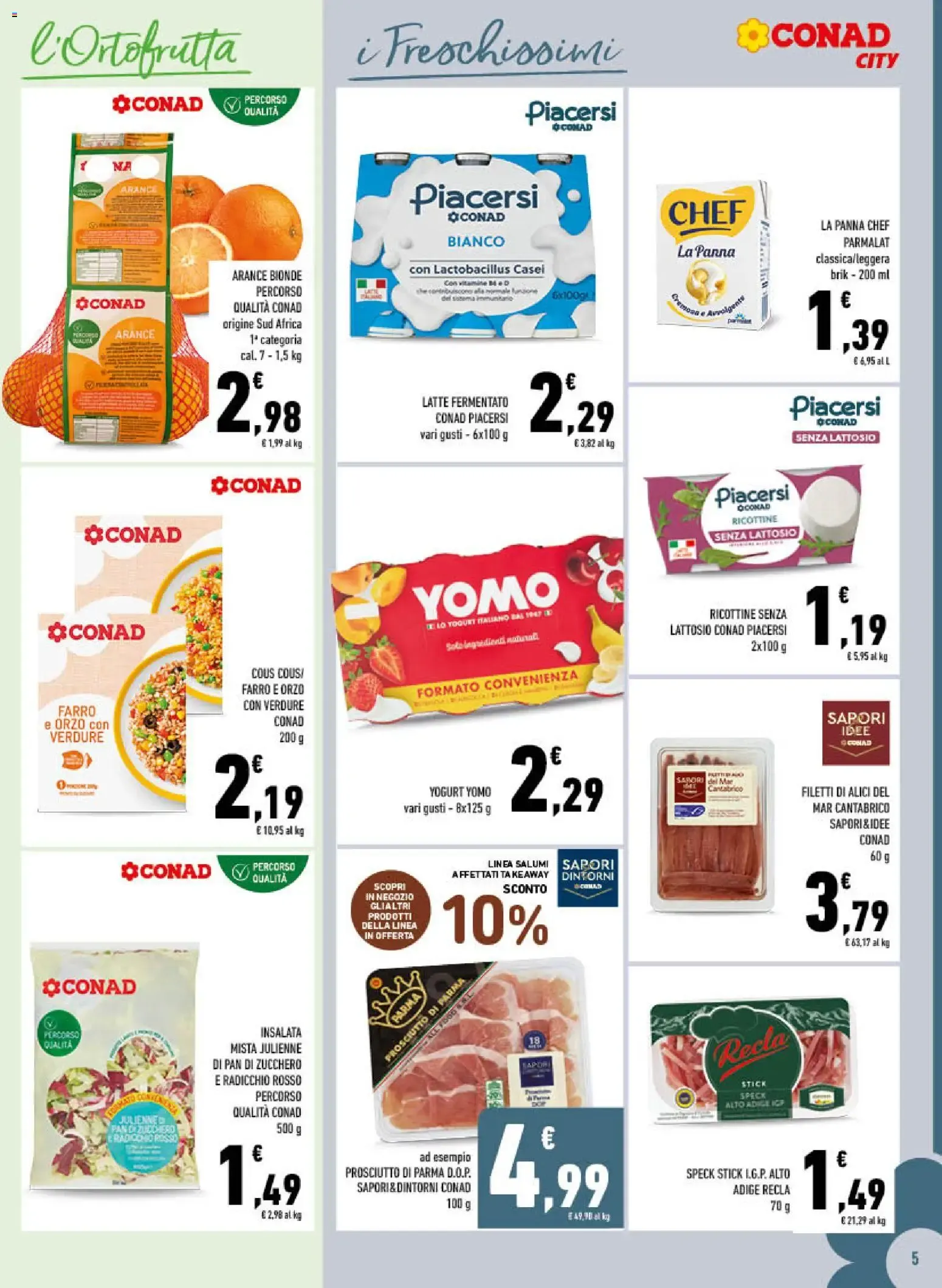 Conad City - I NUMERI 1 da 26 agosto a 6 settembre di 2026 - Pagina del volantino 5