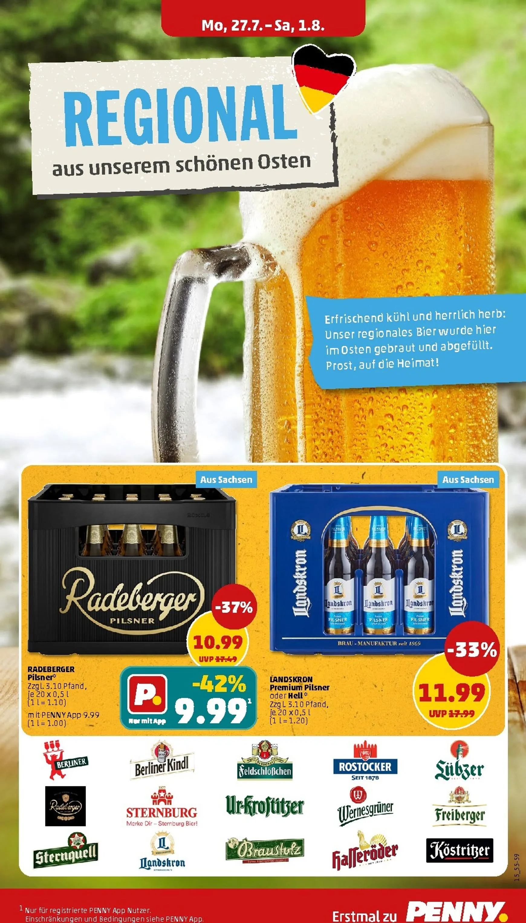 PENNY Prospekt nächste Woche – von Montag 27.07.2026 bis Samstag 01.08.2026 von 27. Juli bis 1. August 2026 - Prospekt seite 21