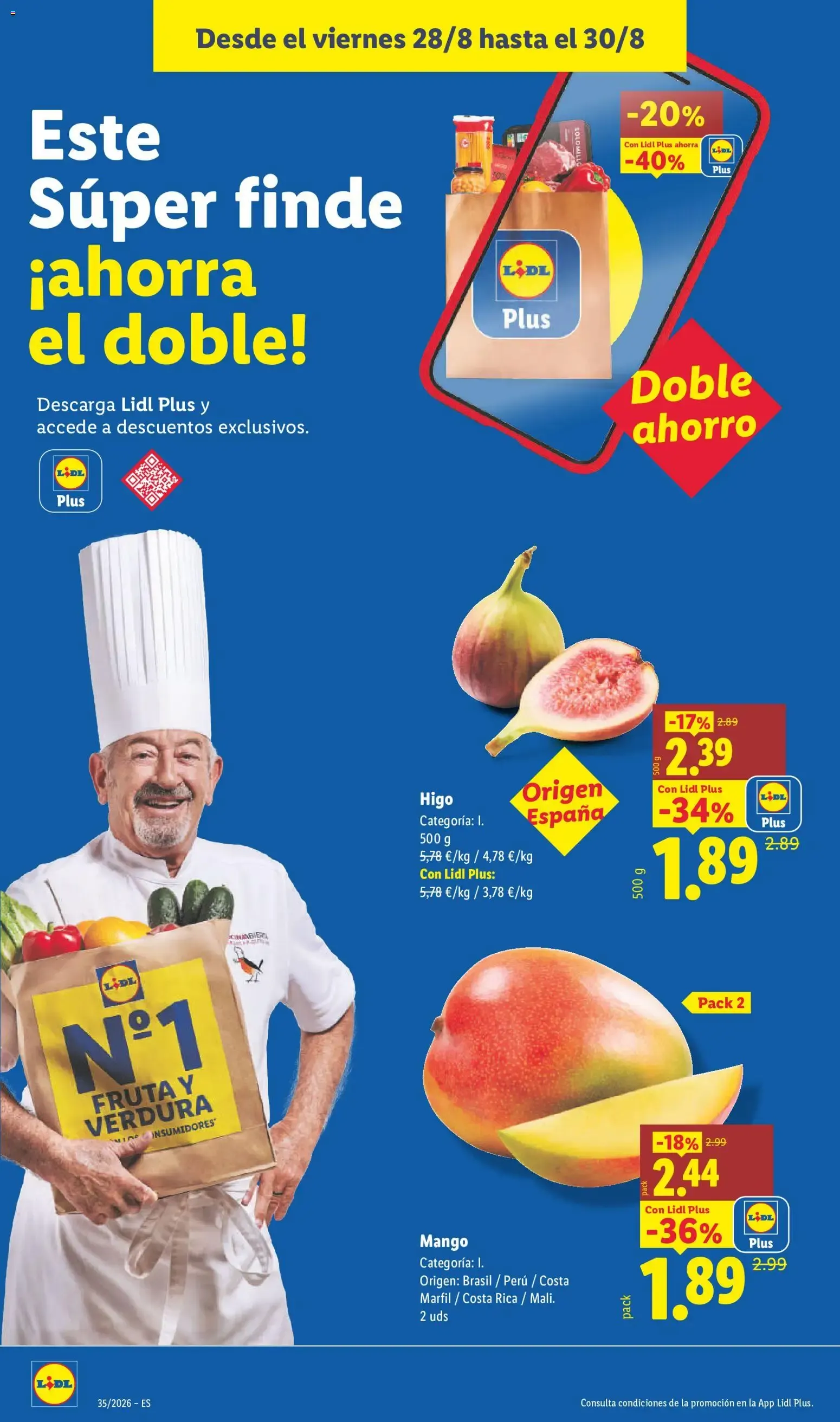 Catálogo de Lidl: Ahorra el doble - Ofertas 24 de agosto al 30 de agosto 2026 - Página 22