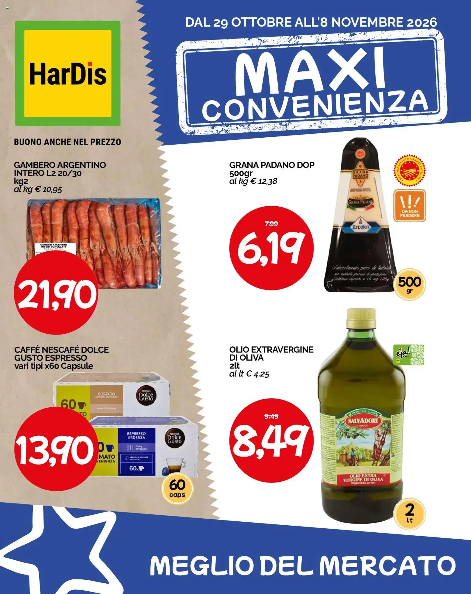 HarDis volantino dal 29/10/2026 - online Offerte da 29 ottobre a 8 novembre di 2026 - Pagina del volantino 1