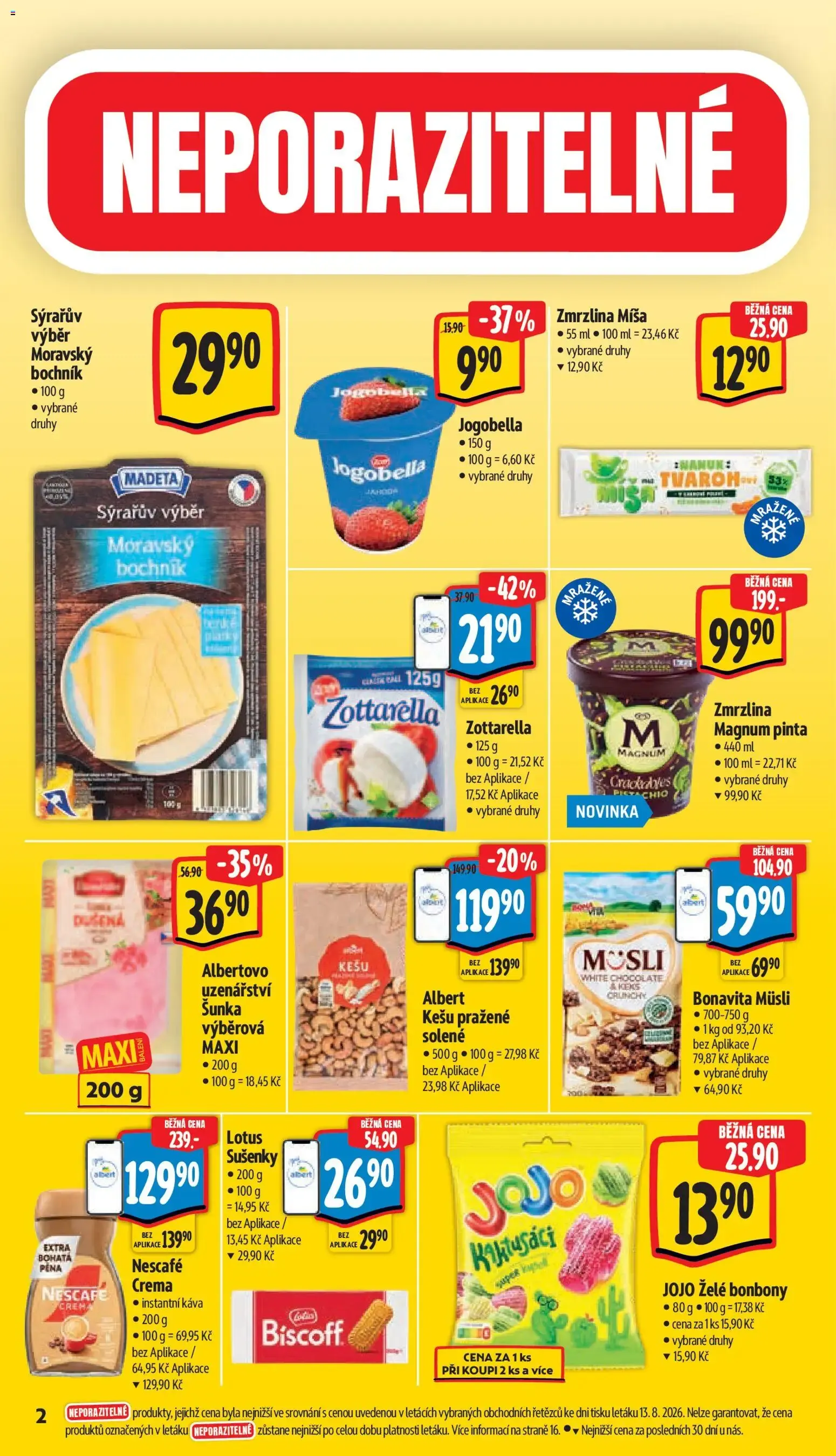Albert leták - Supermarket od 19.08.2026 - Akční leták - 19. srpna 25. srpna 2026 - Page 6
