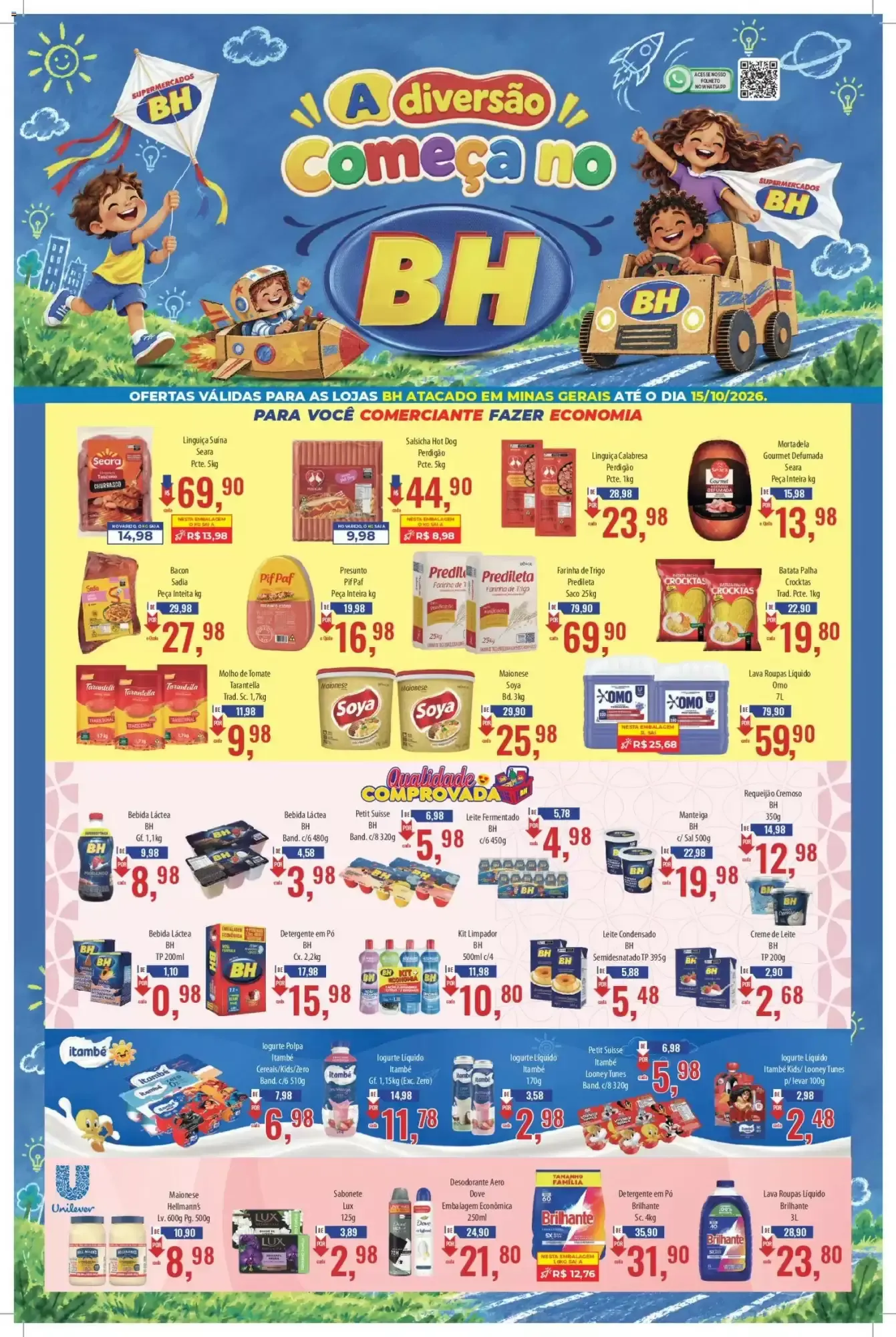Encarte de A diversão Começa no BH 1 de outubro até 15 de outubro 2026 - Pagina 1