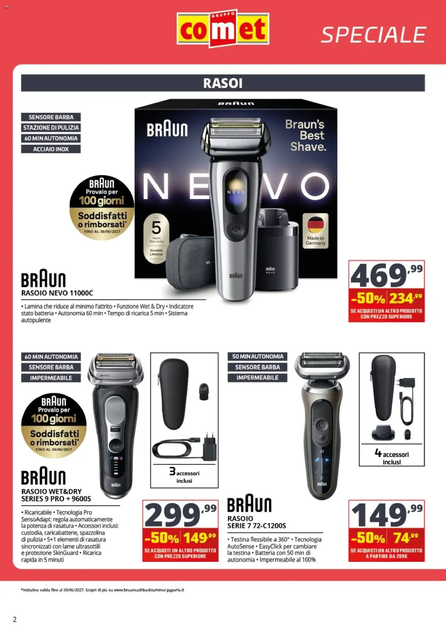 Nuovo Comet volantino Piccoli Elettrodomestici dal 25/09/2026 > offerte anteprima 🛍️ da 25 settembre a 7 ottobre di 2026 - Pagina del volantino 2