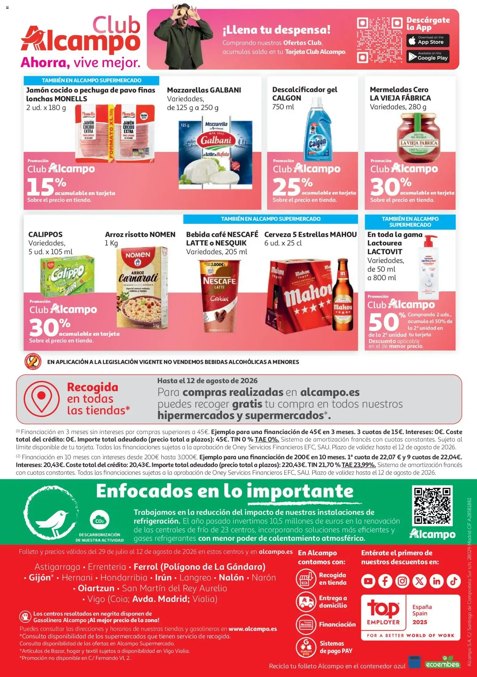 Catálogo de Come fácil en verano en un abrir y cerrar de nevera 29 de julio al 12 de agosto 2026 - Página 24