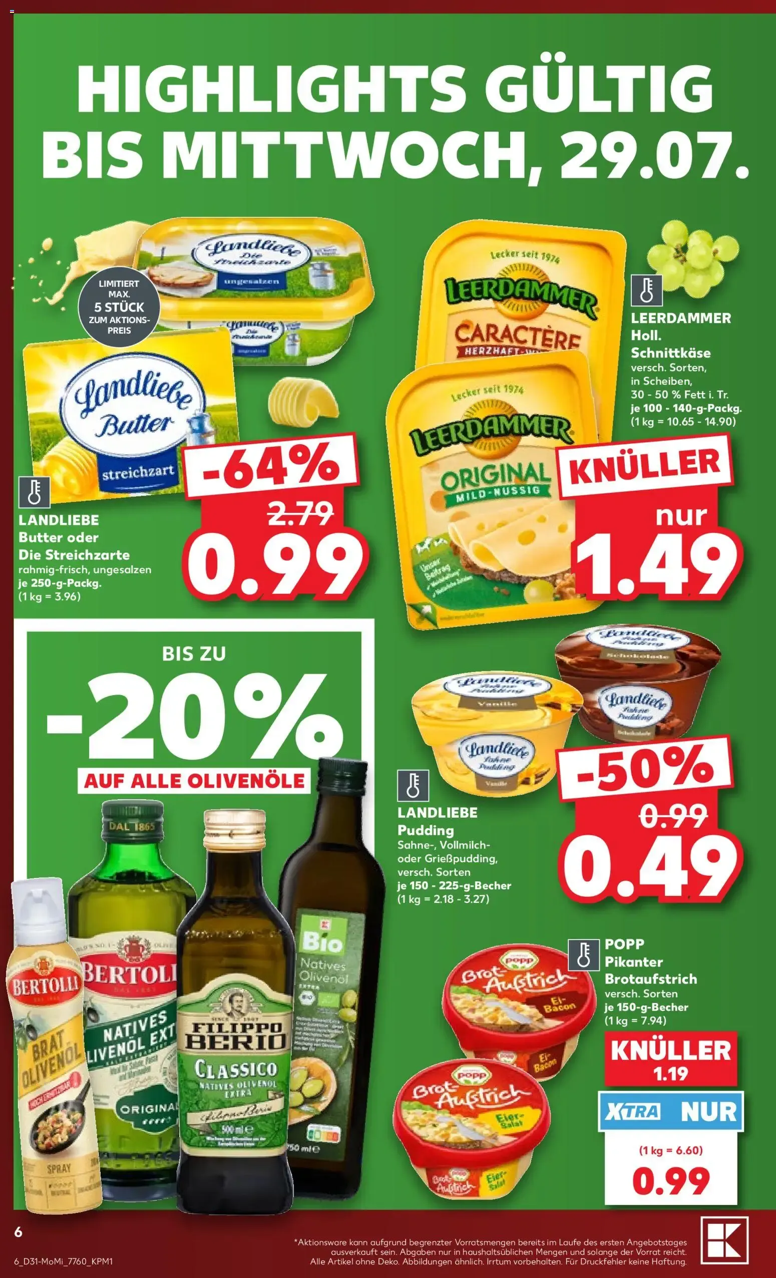 Kaufland - Richtig Sparen zum Wochenstart van 27 juli tot 29 juli 2026 - Folder pagina 6