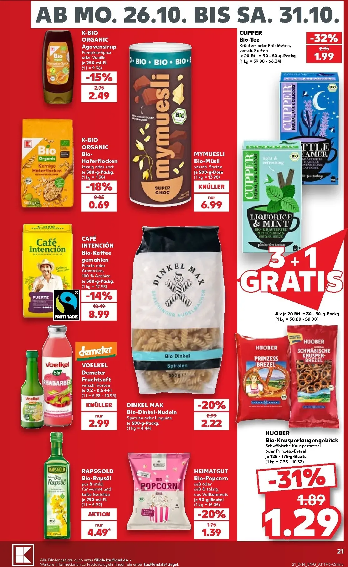 DEUTSCHLANDS BESTE PREISE von 26. Oktober bis 31. Oktober 2026 - Prospekt seite 22