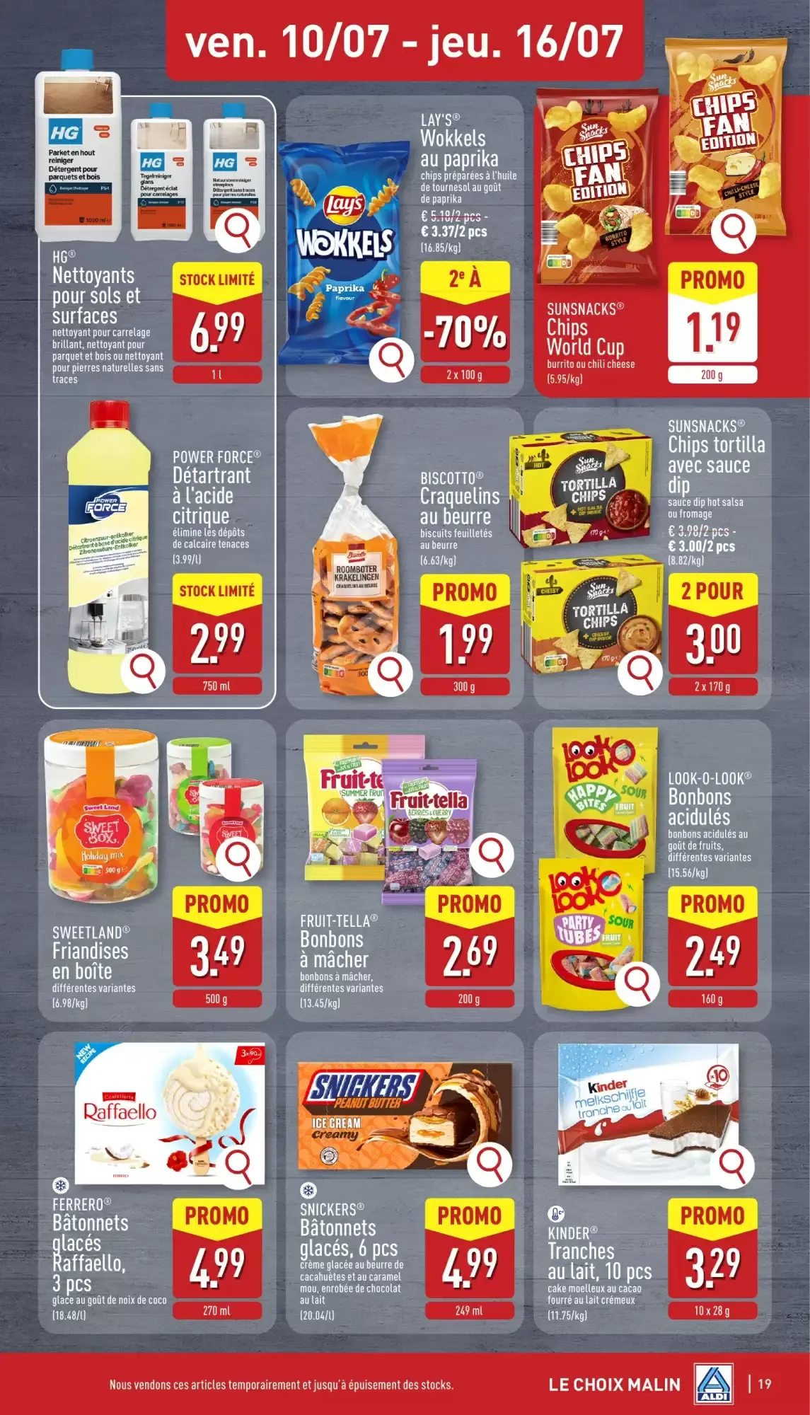 ALDI Dépliant week 28 van 6 juli tot 11 juli 2026 - folder pagina 19