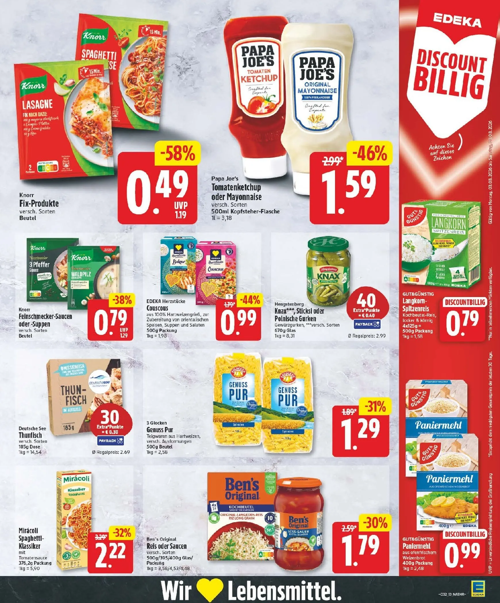 Edeka Prospekt nächste Woche – von Montag 03.08.2026 bis Samstag 08.08.2026 von 3. August bis 8. August 2026 - Prospekt seite 13