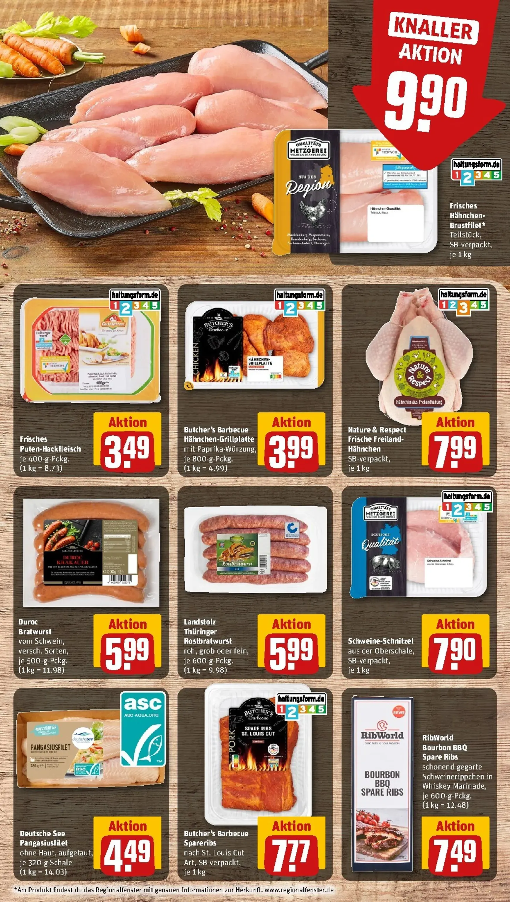 REWE Arina Fester - Jeder Tag Spartag! von 17. August bis 23. August 2026 - Prospekt seite 10