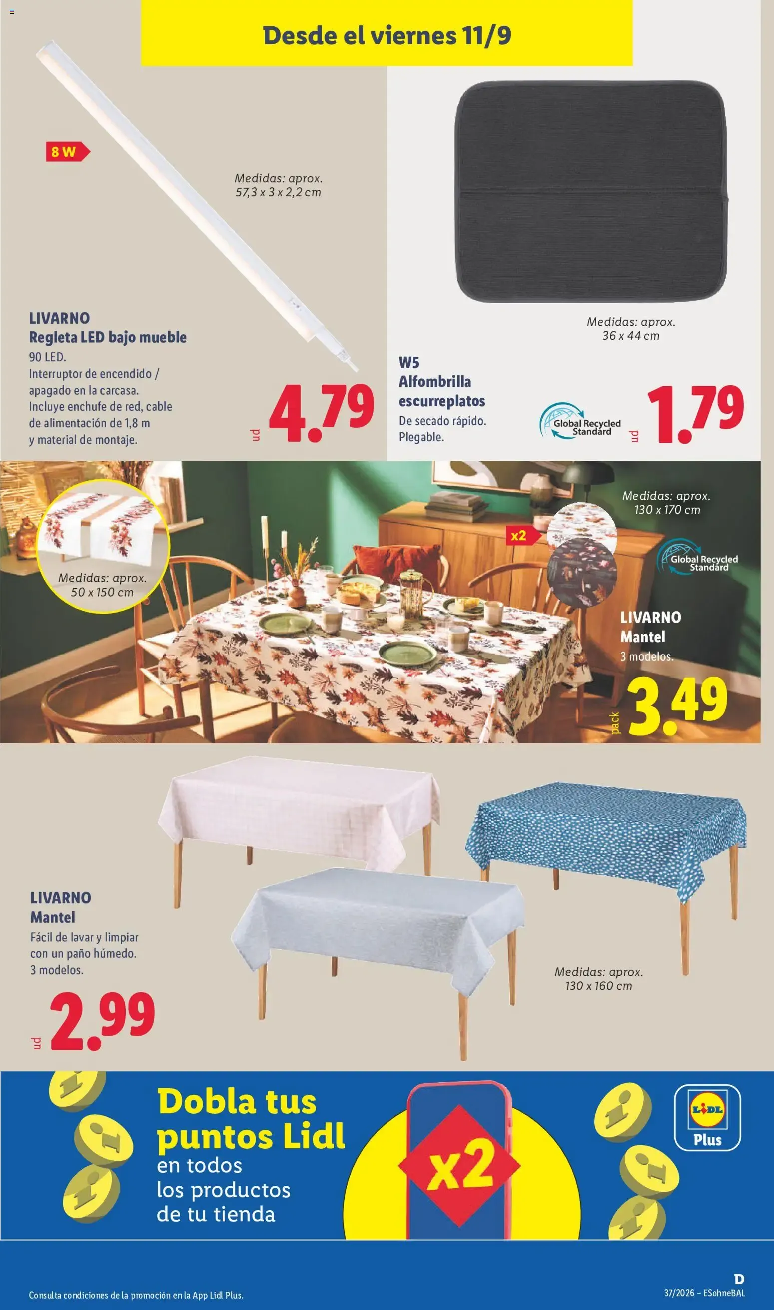 Catálogo de Lidl folleto de bazar del 07/09/2026 | Ofertas 7 de septiembre al 13 de septiembre 2026 - Página 21