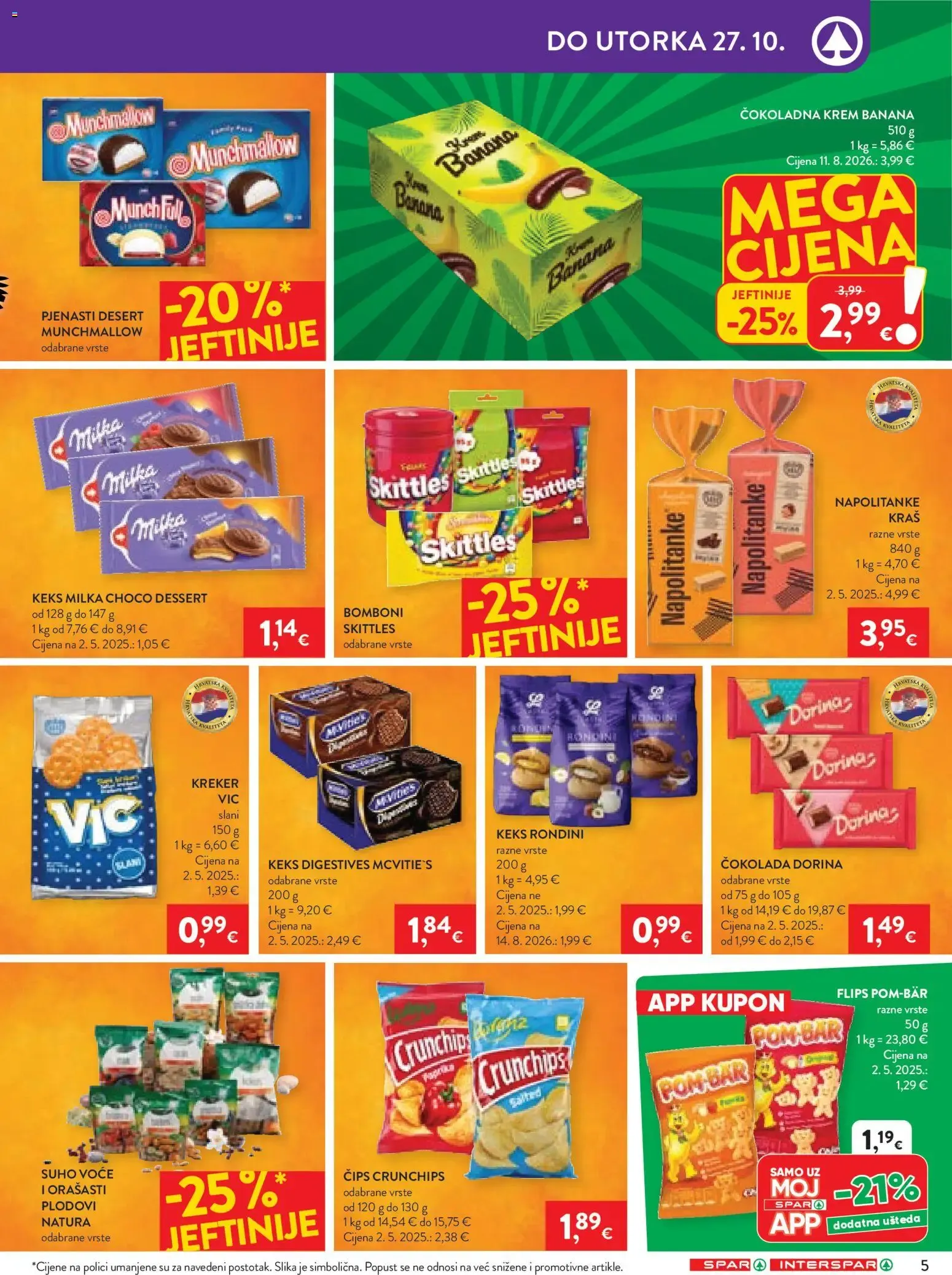 Katalog Spar Katalog novi od 21.10.2026 na listanje > letak digitalni od 21. listopada do 27. listopada 2026. - Pregled Stranica 7