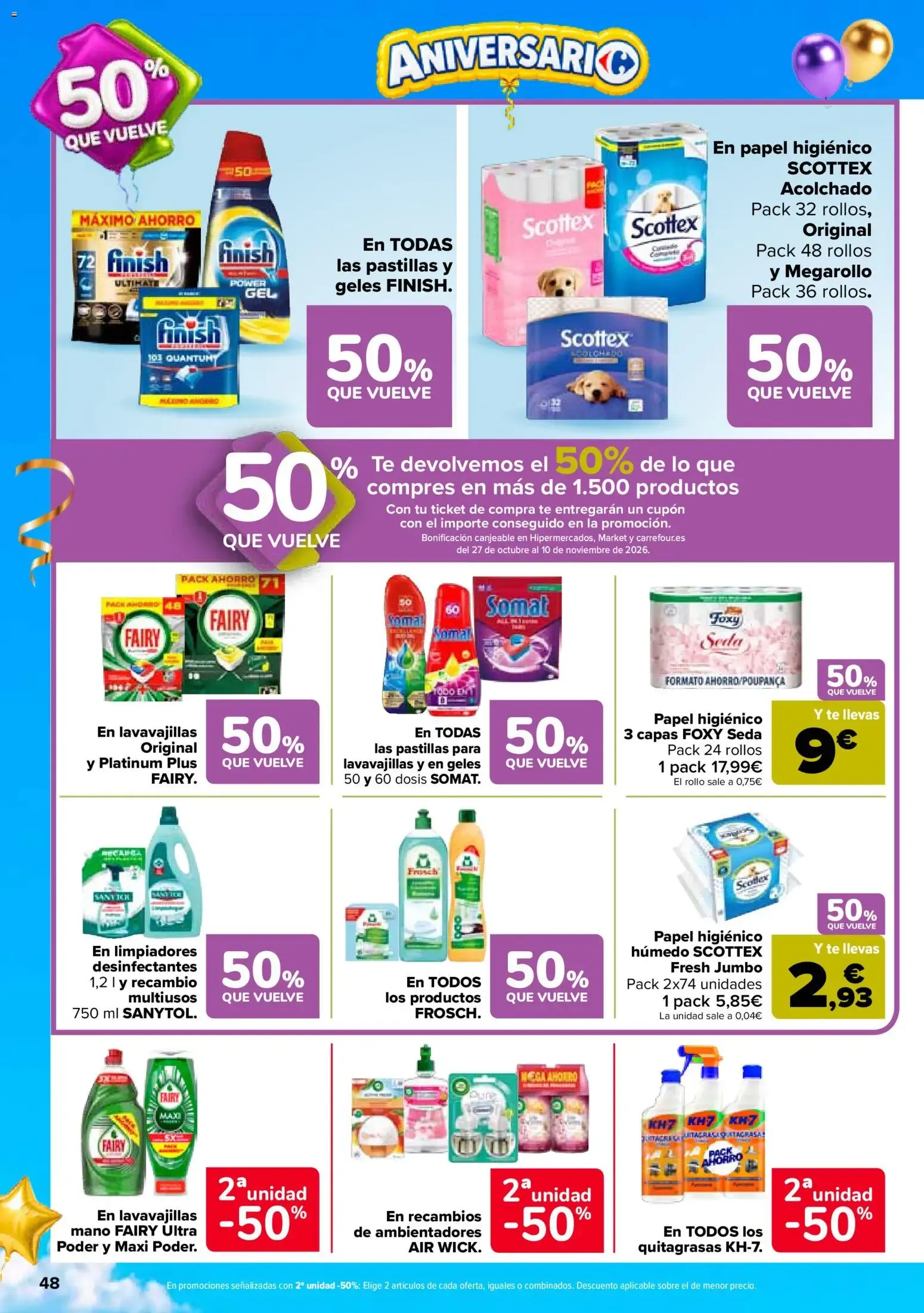 Catálogo de Carrefour Aniversario 13 de octubre al 26 de octubre 2026 - Página 52