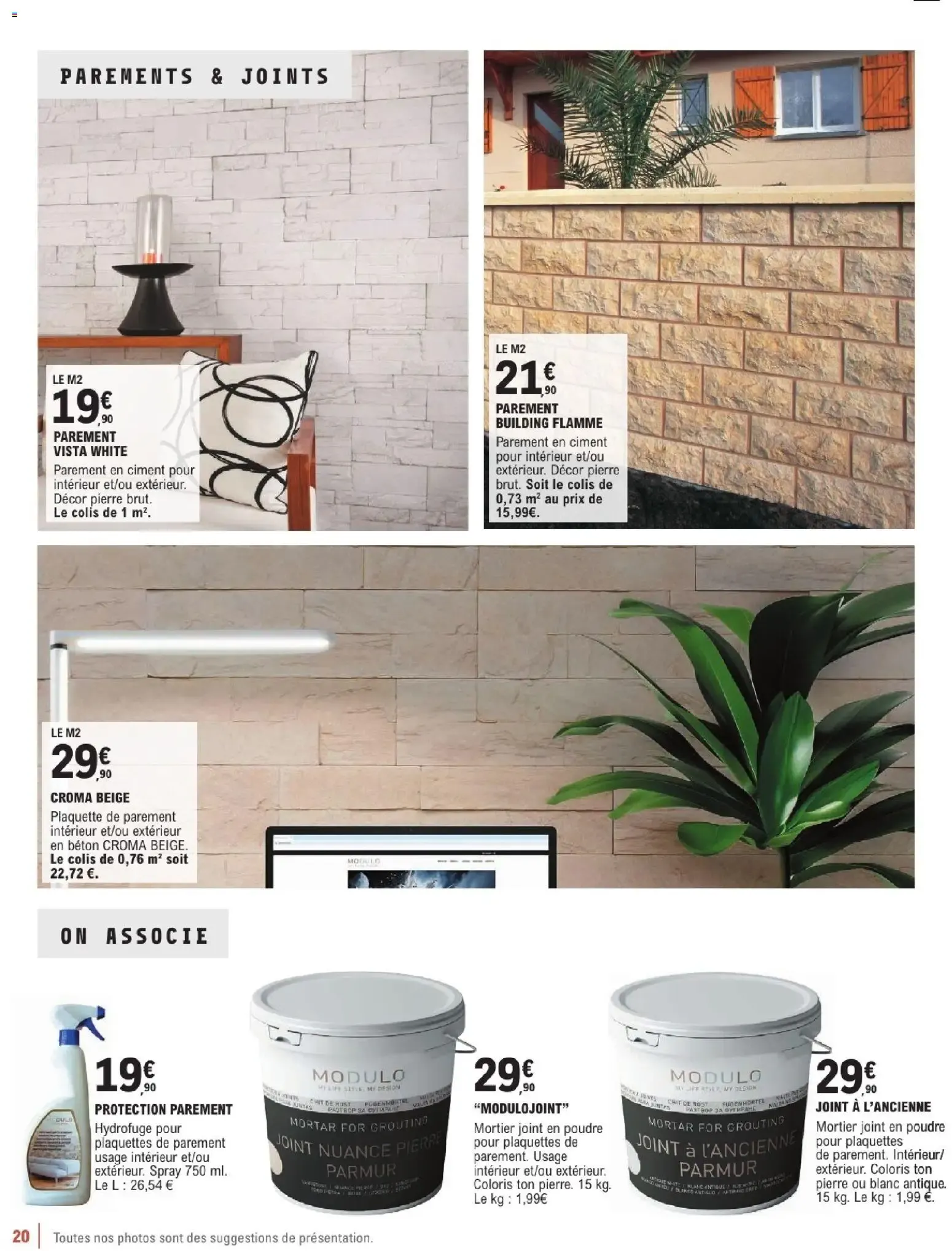 Brico E.Leclerc - Guide aménagement intérieur à partir du 06/01/2026 - promo en ligne du 6 janvier au 7 février 2026 - Catalogue page 20