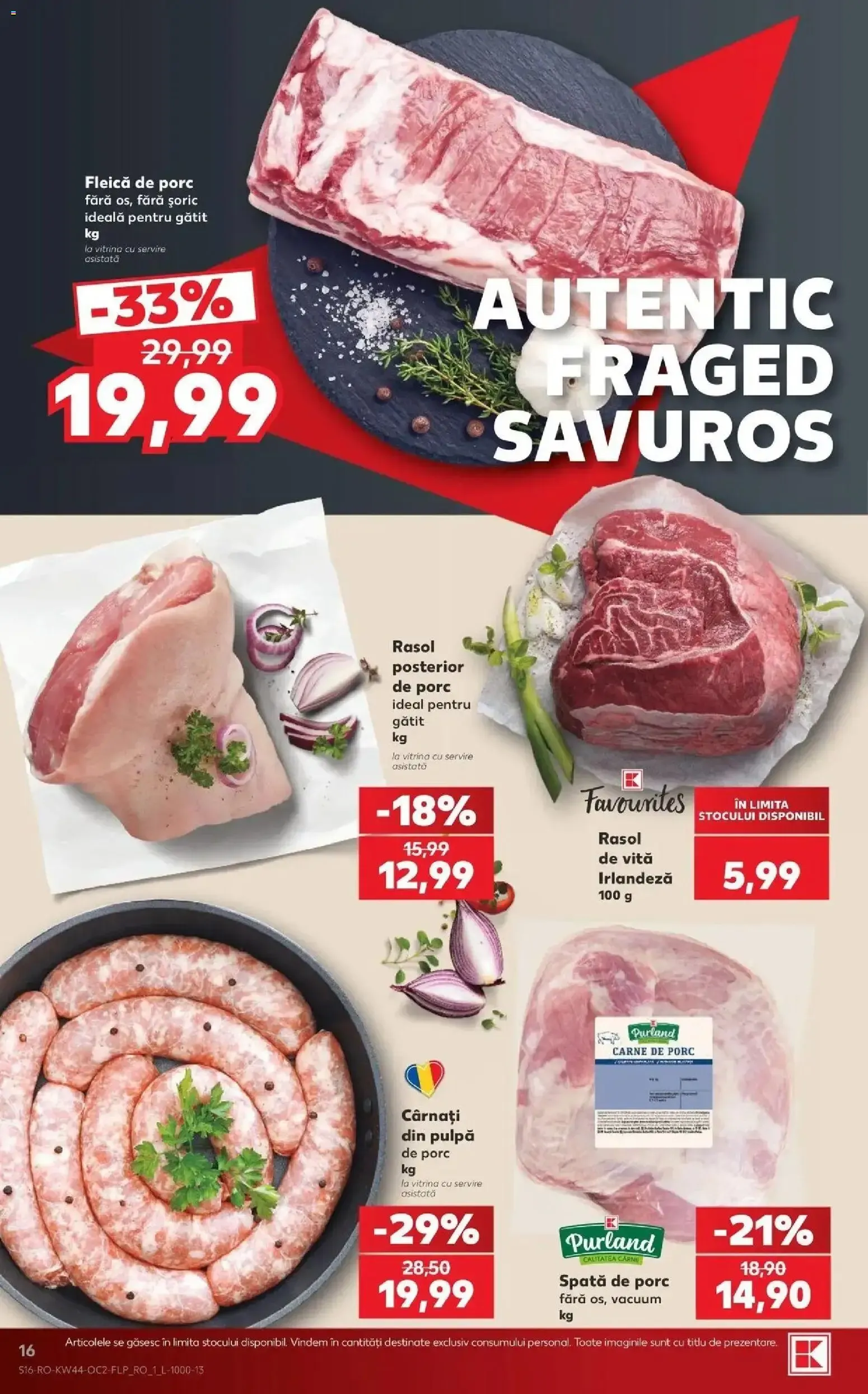 Catalog Kaufland Otopeni: Nuevo local abre el 29.10.2026 de la 29 octombrie până la 3 noiembrie 2026 - Revista Pagina 16
