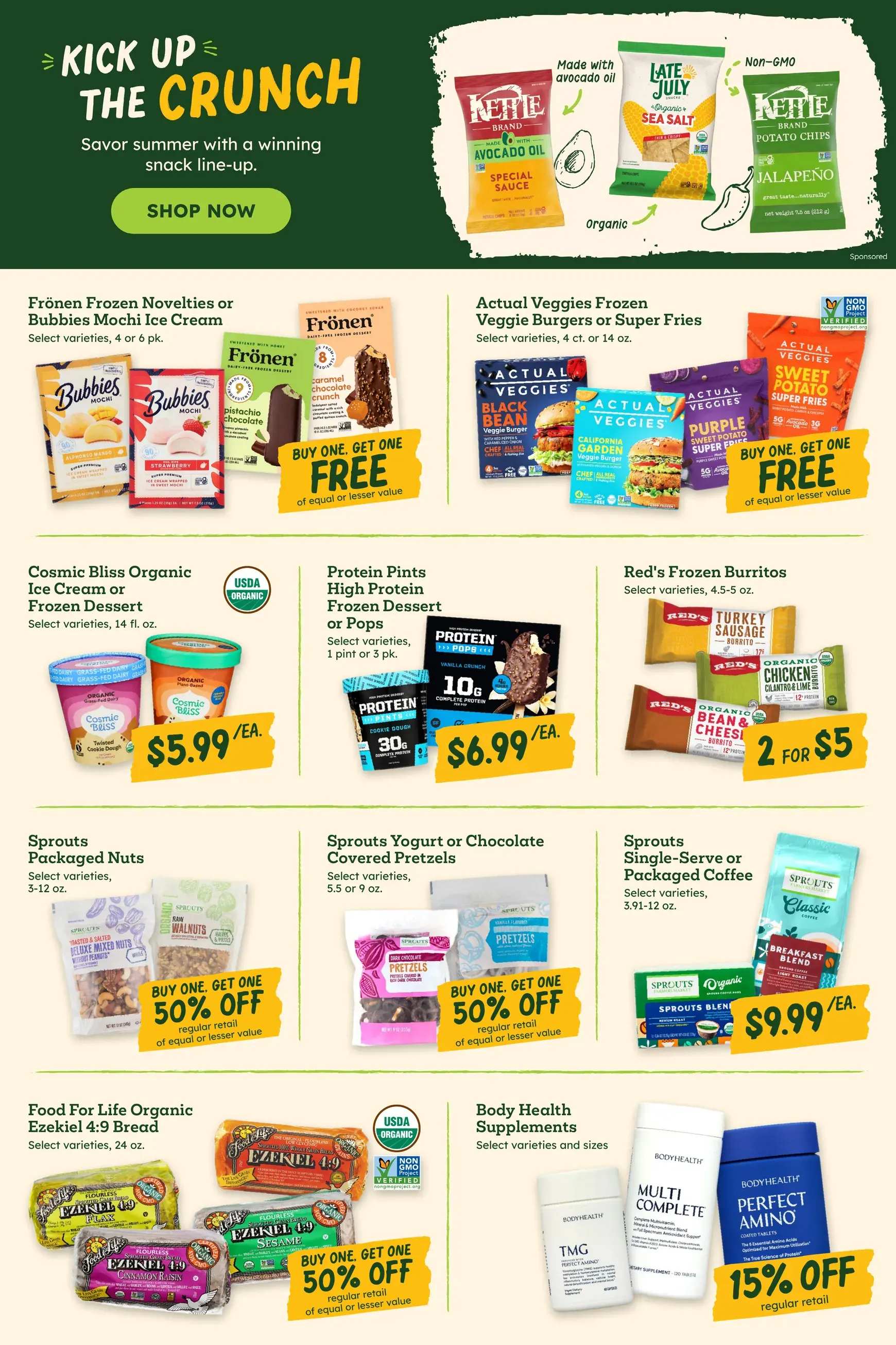 Weekly ad Current Sprouts Farmers Market leaflet valid from Wednesday 07/15/2026 to Tuesday 07/21/2026 from July 15 to July 21 2026 - Page 4