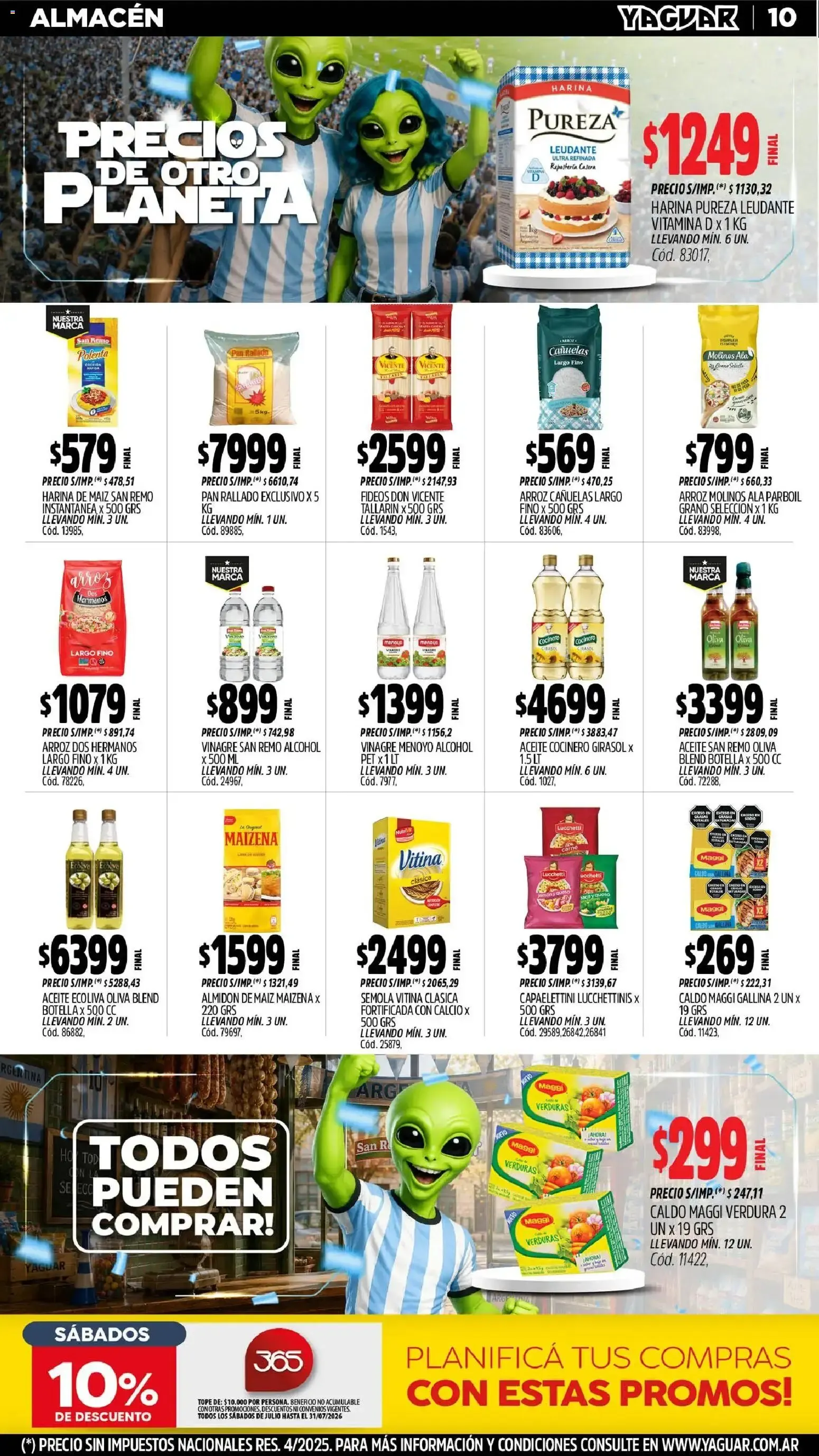 Ofertas de Yaguar - Oferta Semanal Chaco del 29/06/2026 - 04/07/2026 29 de junio al 4 de julio 2026 - Página 10 del catálogo