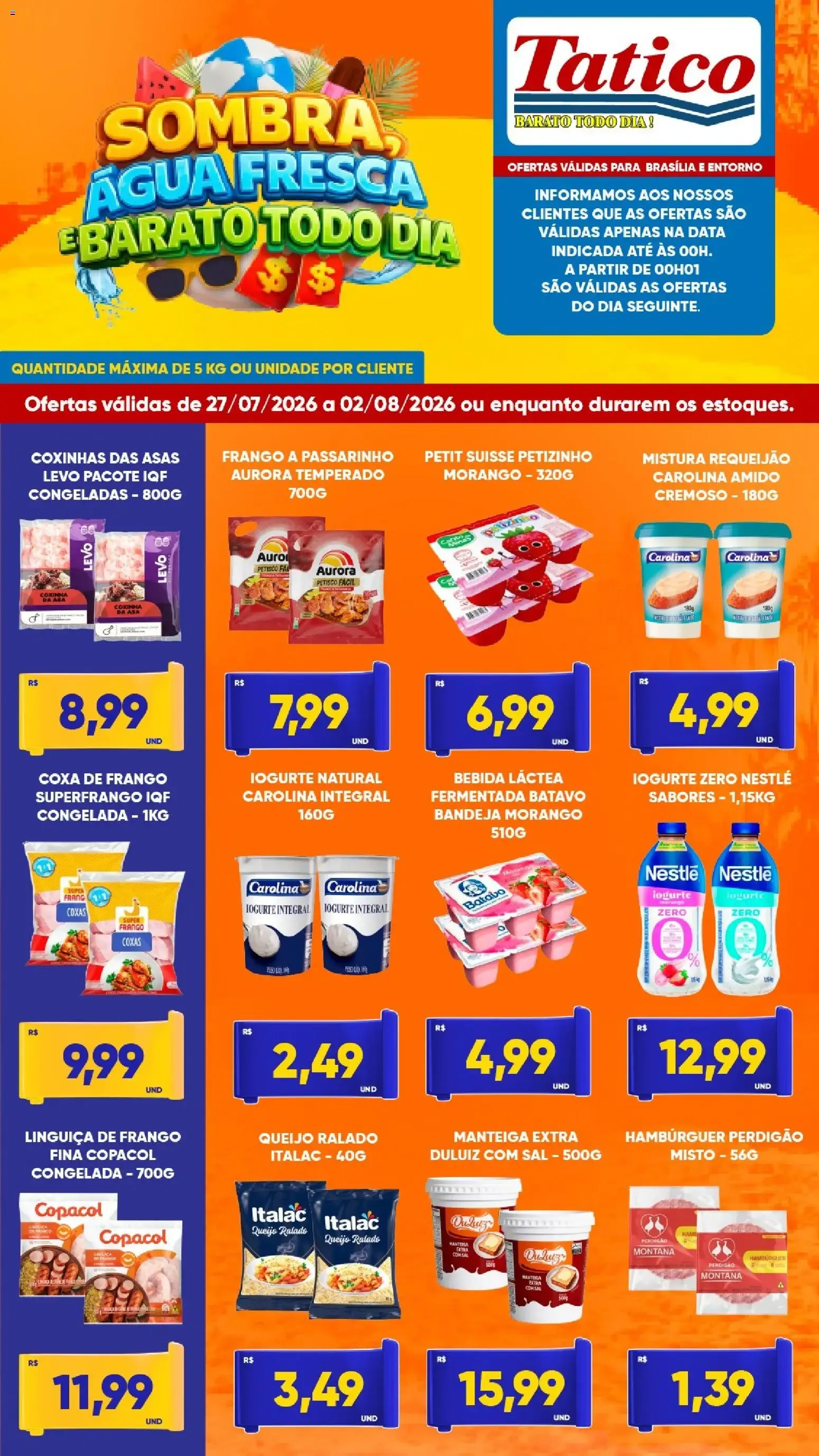 Tatico - Ofertas da semana de 27/07/2026 | Promoções Online