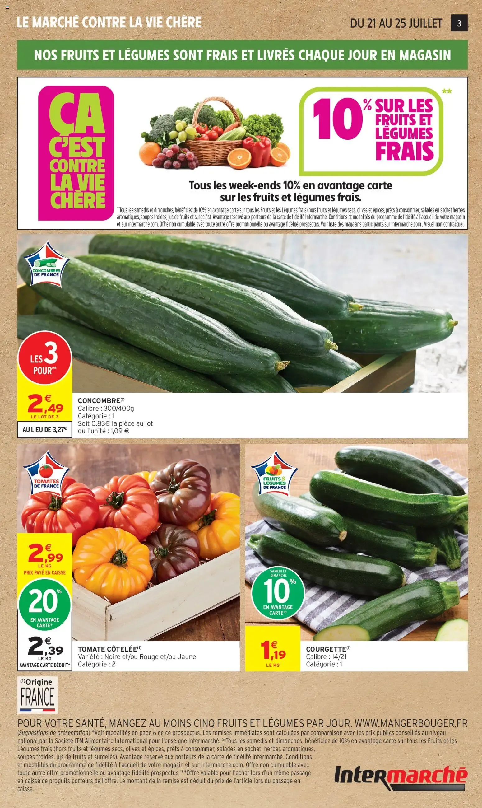 Intermarché - Découvrez nos offres de la semaine à partir du 21/07/2026 - promo en ligne du 21 juillet au 2 août 2026 - Catalogue page 3