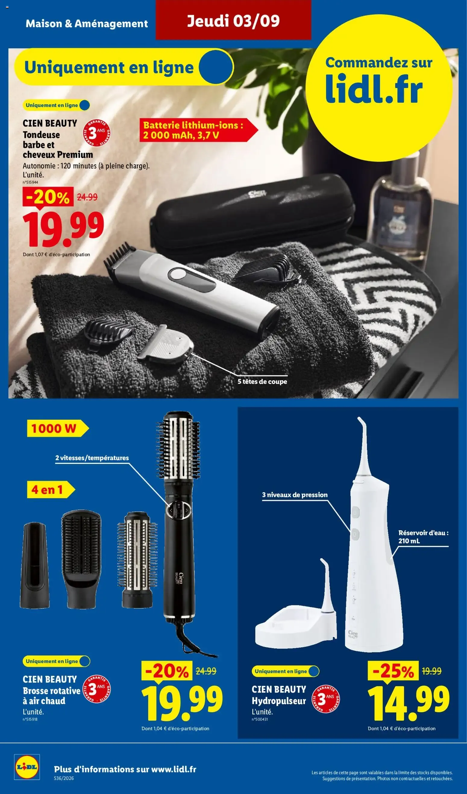 Lidl - Foire aux vins du 3 septembre au 9 septembre 2026 - Catalogue page 38