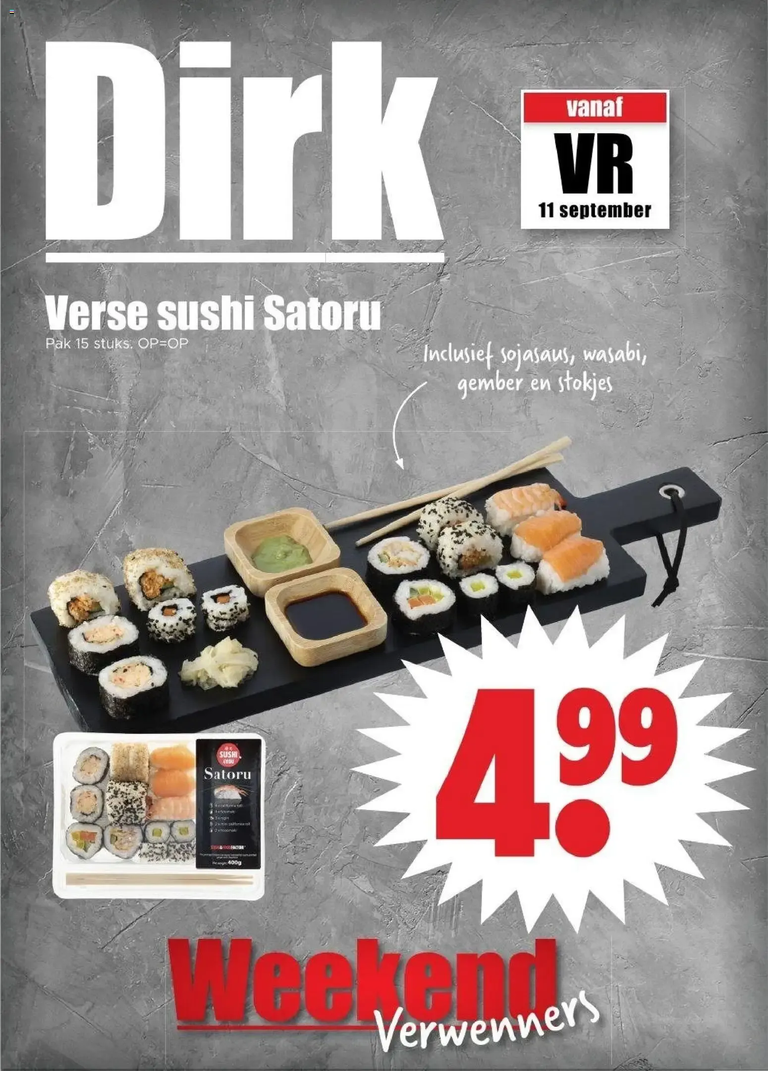 Dirk folder vanaf 09-09-2026 | van de broek NIEUWE van 9 september tot 13 september 2026 - Folder pagina 25