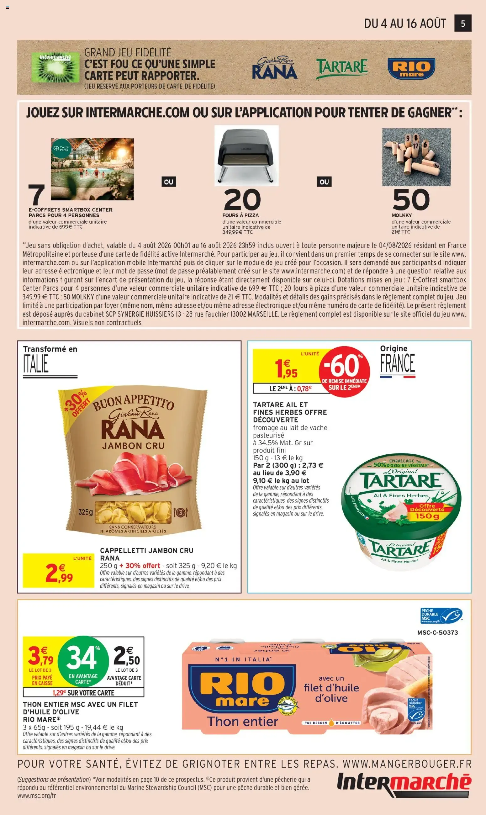 Intermarché - Découvrez nos offres à partir du 04/08/2026 - promo en ligne du 4 août au 16 août 2026 - Catalogue page 5