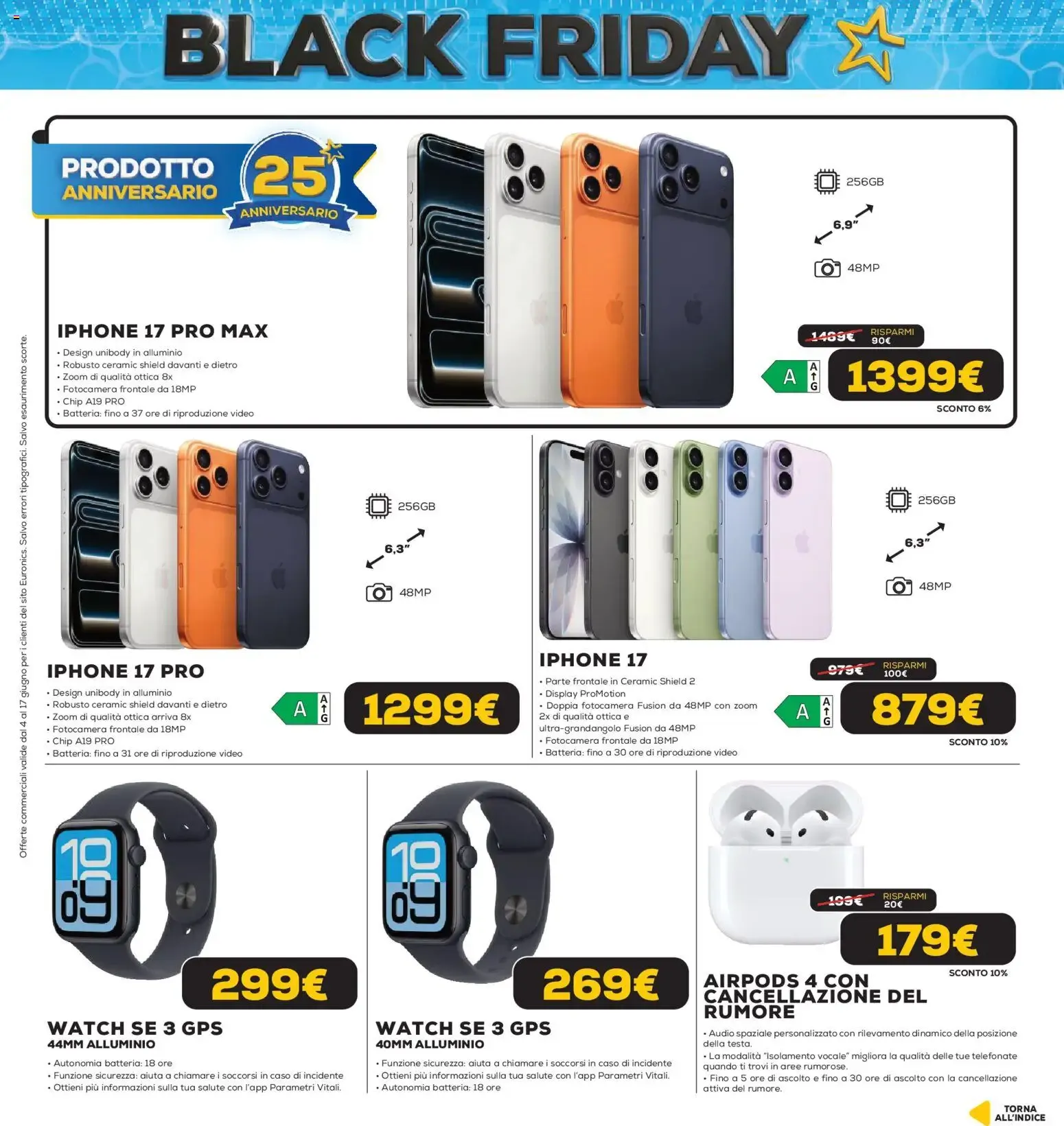 Volantino Euronics Black Friday da 4 giugno a 17 giugno di 2026 - Pagina del volantino 3