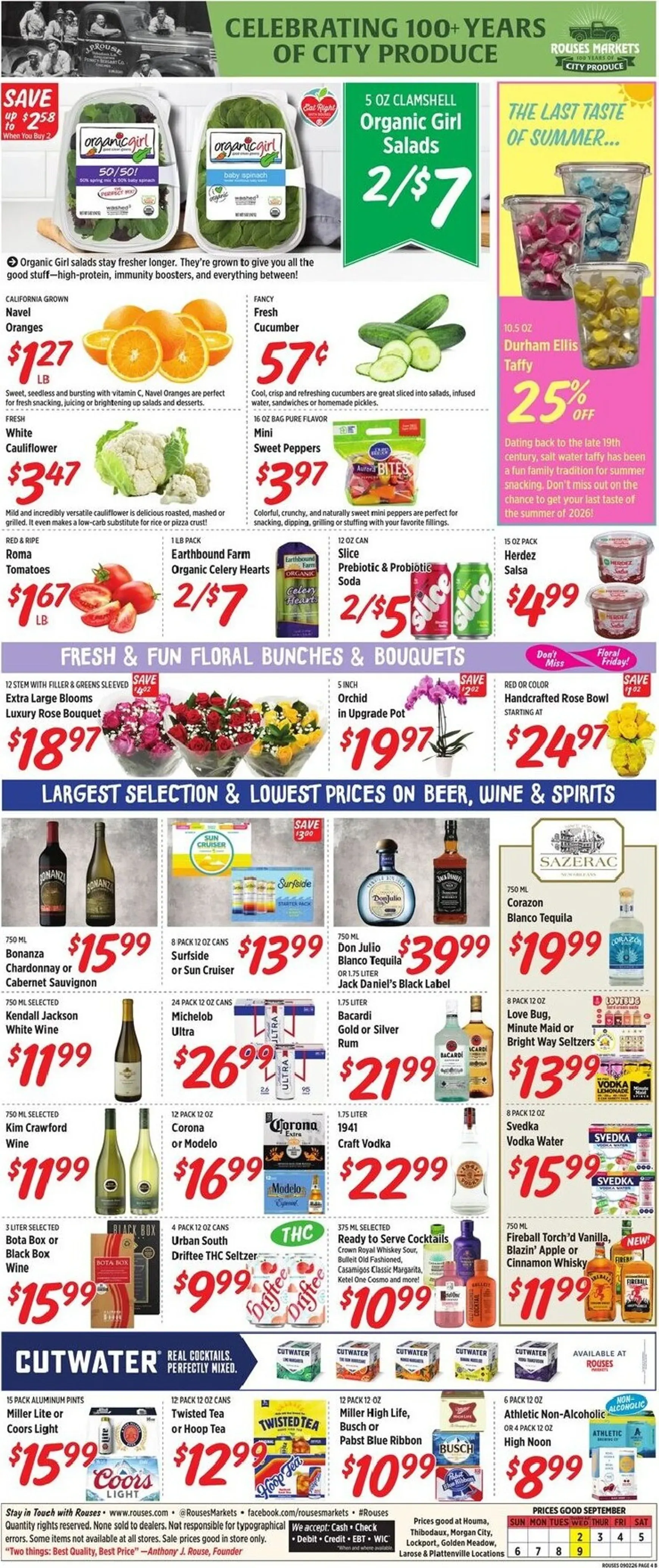 Weekly ad Hot Deals for Labor Day - Rouses Markets from September 2 to September 9 2026 - Page 8