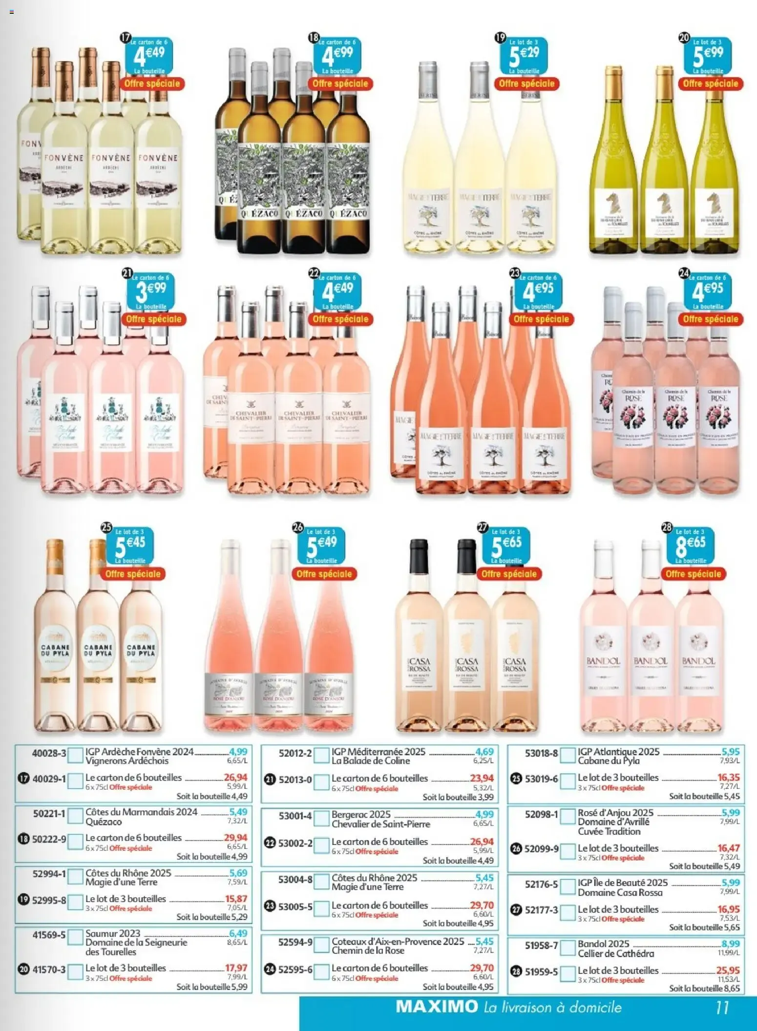Maximo L'ÉPICERIE à domicile - Août 2026 du 17 juillet au 23 août 2026 - Catalogue page 11