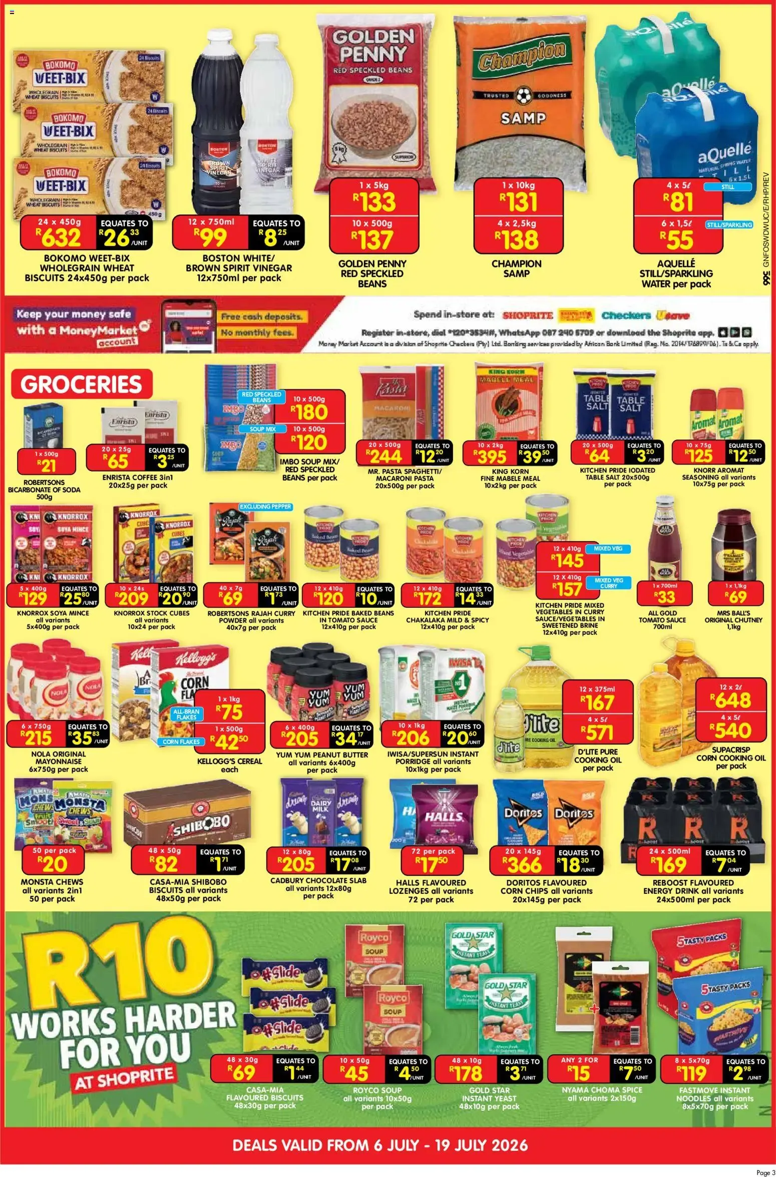Shoprite Cash & Carry - Load Up For Less from 6 July to 19 July 2026 - Catalogue Page 3