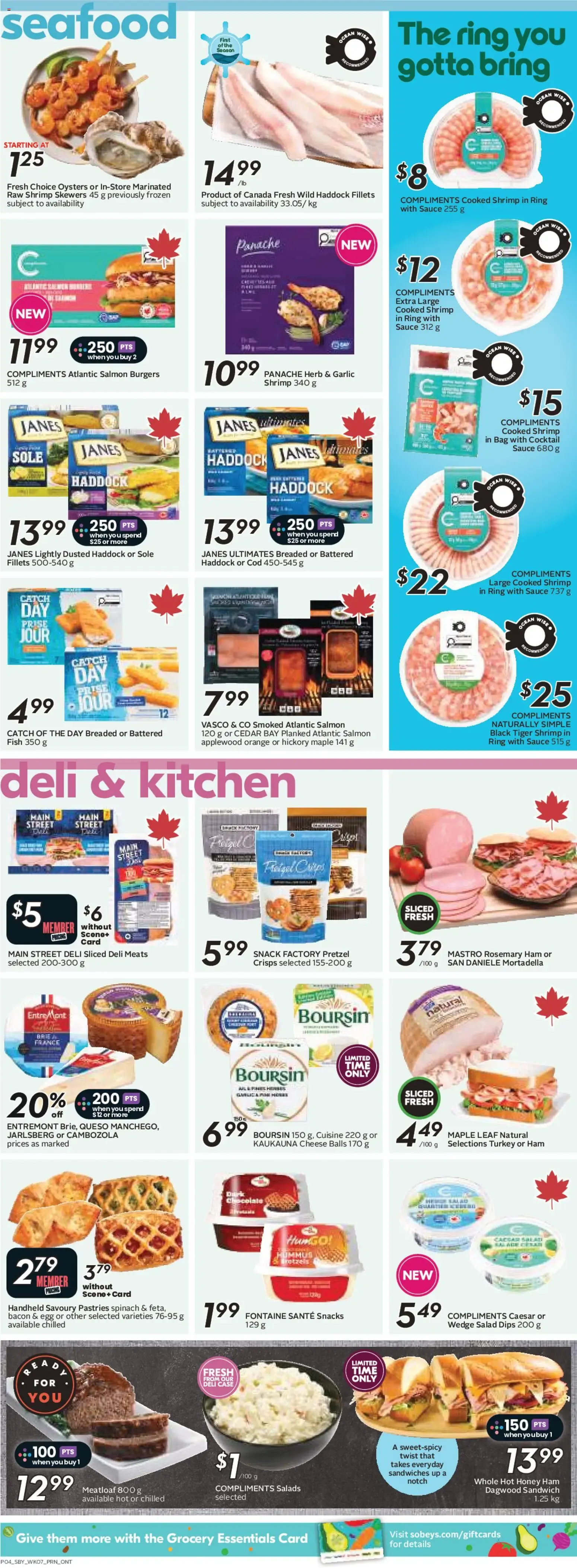 Sobeys weekly flyer / circulaire from Jun 11, 2026 > weekly specials & deals from June 11 to June 17 2026 - flyer page 6