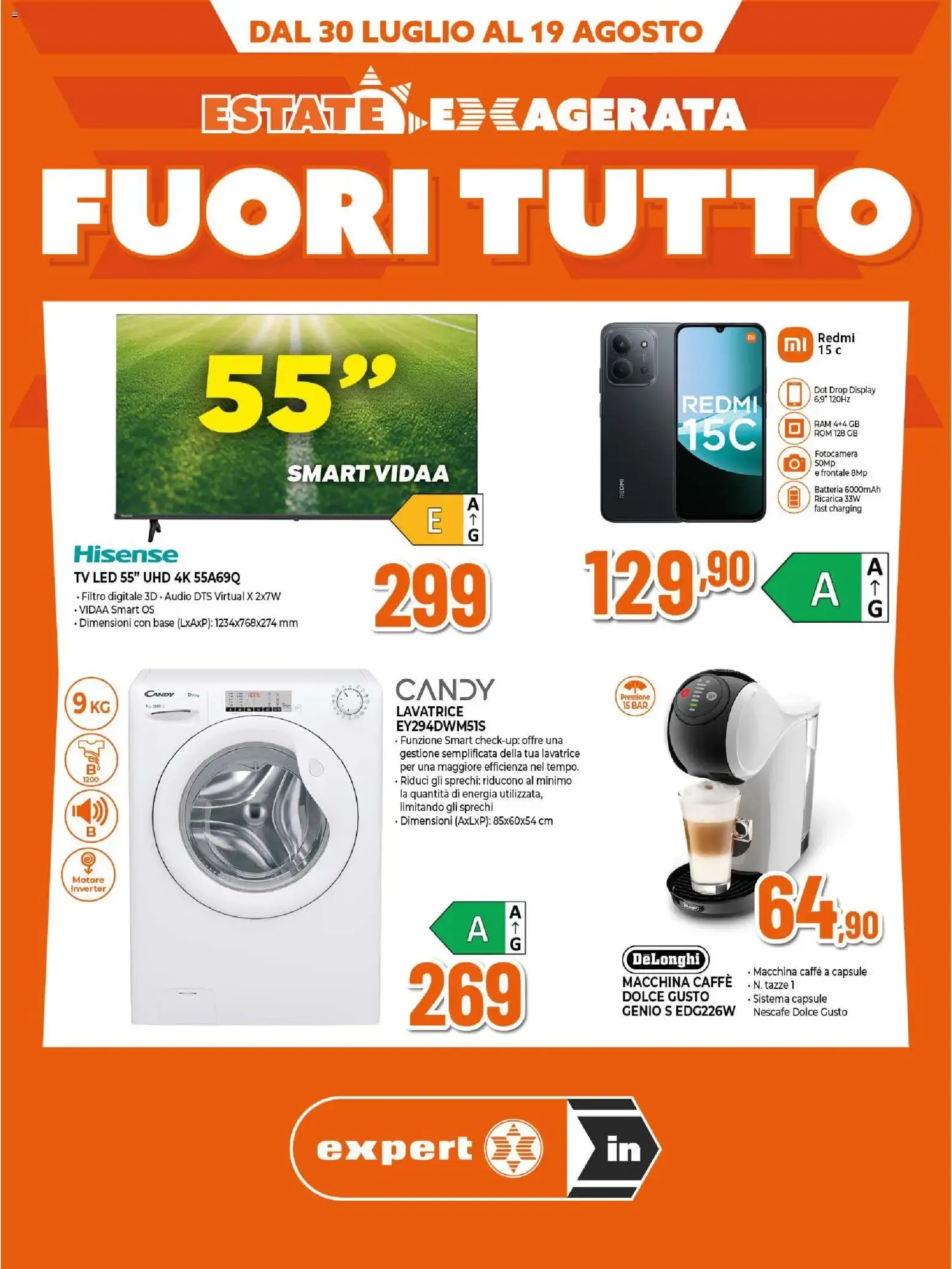 Expert in - Fuori Tutto Estate Esagerata da 30 luglio a 19 agosto di 2026 - Pagina del volantino 1