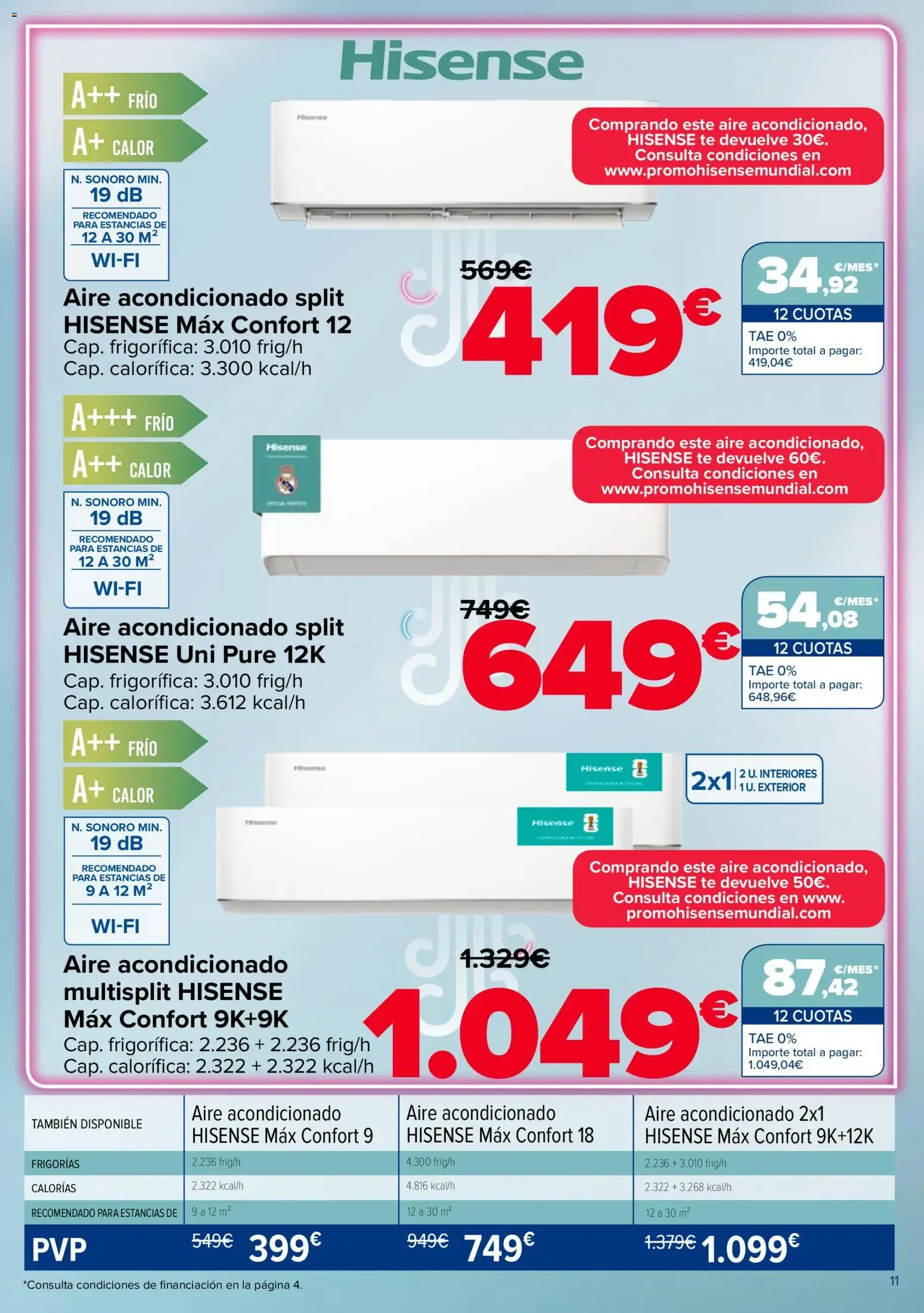 Catálogo de Carrefour Aire Acondicionado del 25/05/2026 | Catálogo 25 de mayo al 2 de julio 2026 - Página 11