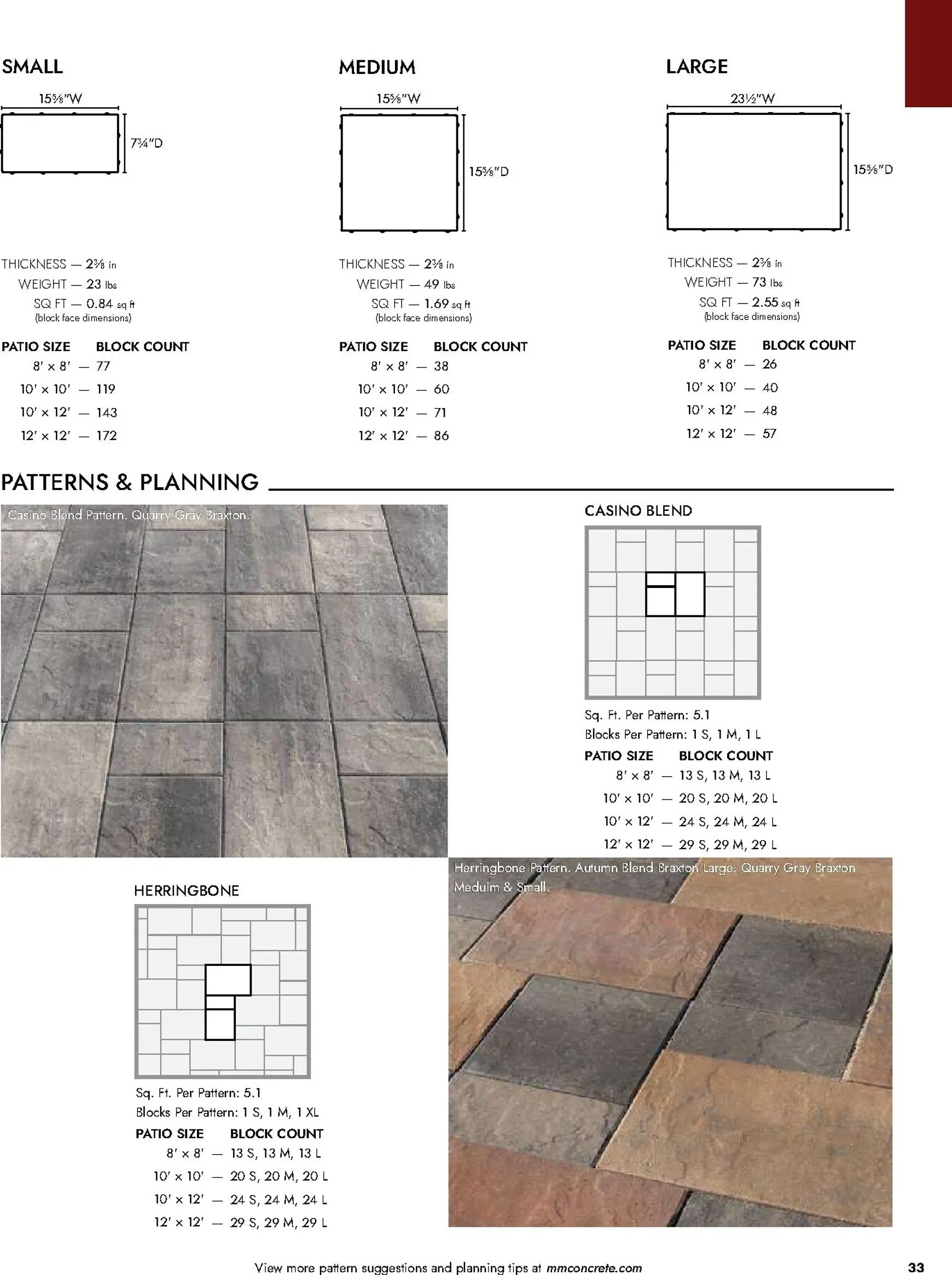 Weekly ad Current Menards - Landscape Block Catalog leaflet valid from Thursday 04/02/2026 to Thursday 12/31/2026 from April 2 to December 31 2026 - Page 34