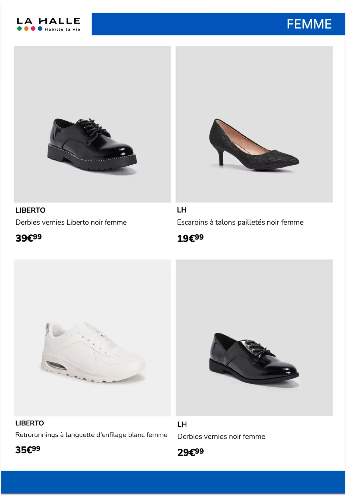 La Halle - Chaussures pour toute la famille du 21 octobre au 27 octobre 2026 - Catalogue page 2