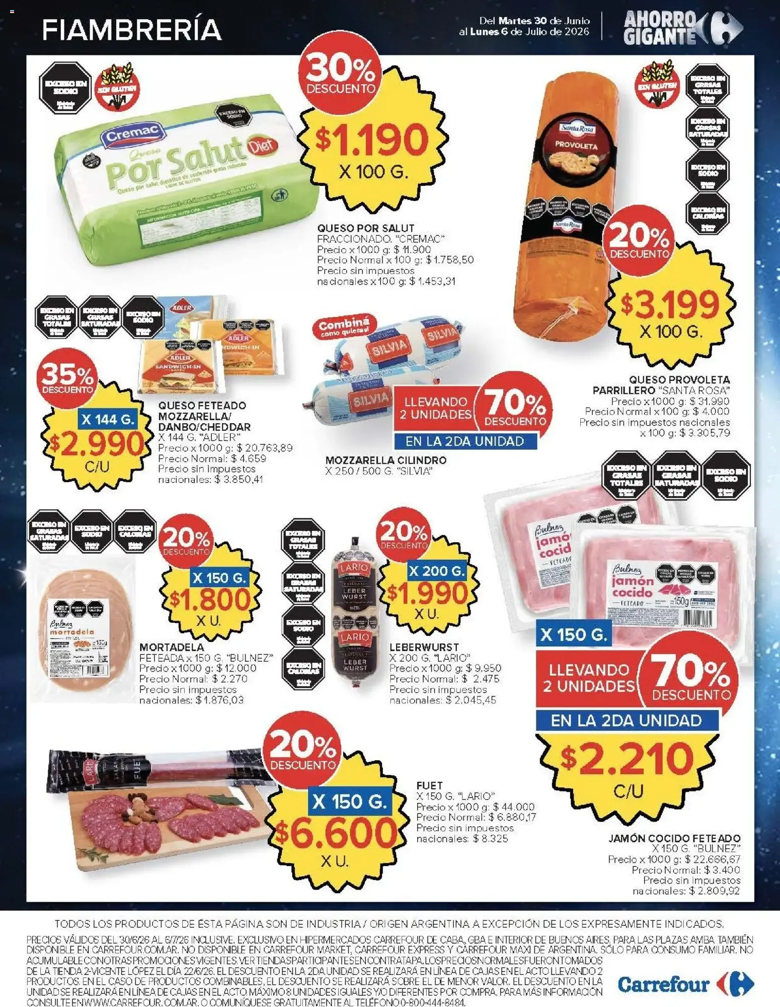 Ofertas de Carrefour ofertas || del 30/06/2026 - 06/07/2026 || Promociones 30 de junio al 6 de julio 2026 - Página 12 del catálogo